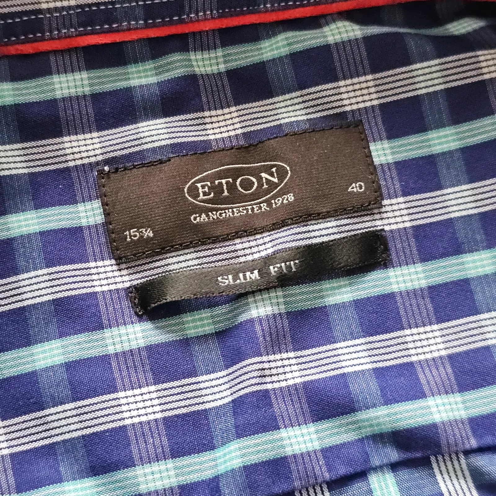 Eton Slim Fit Ganghester 1928-skjorta - Image 2