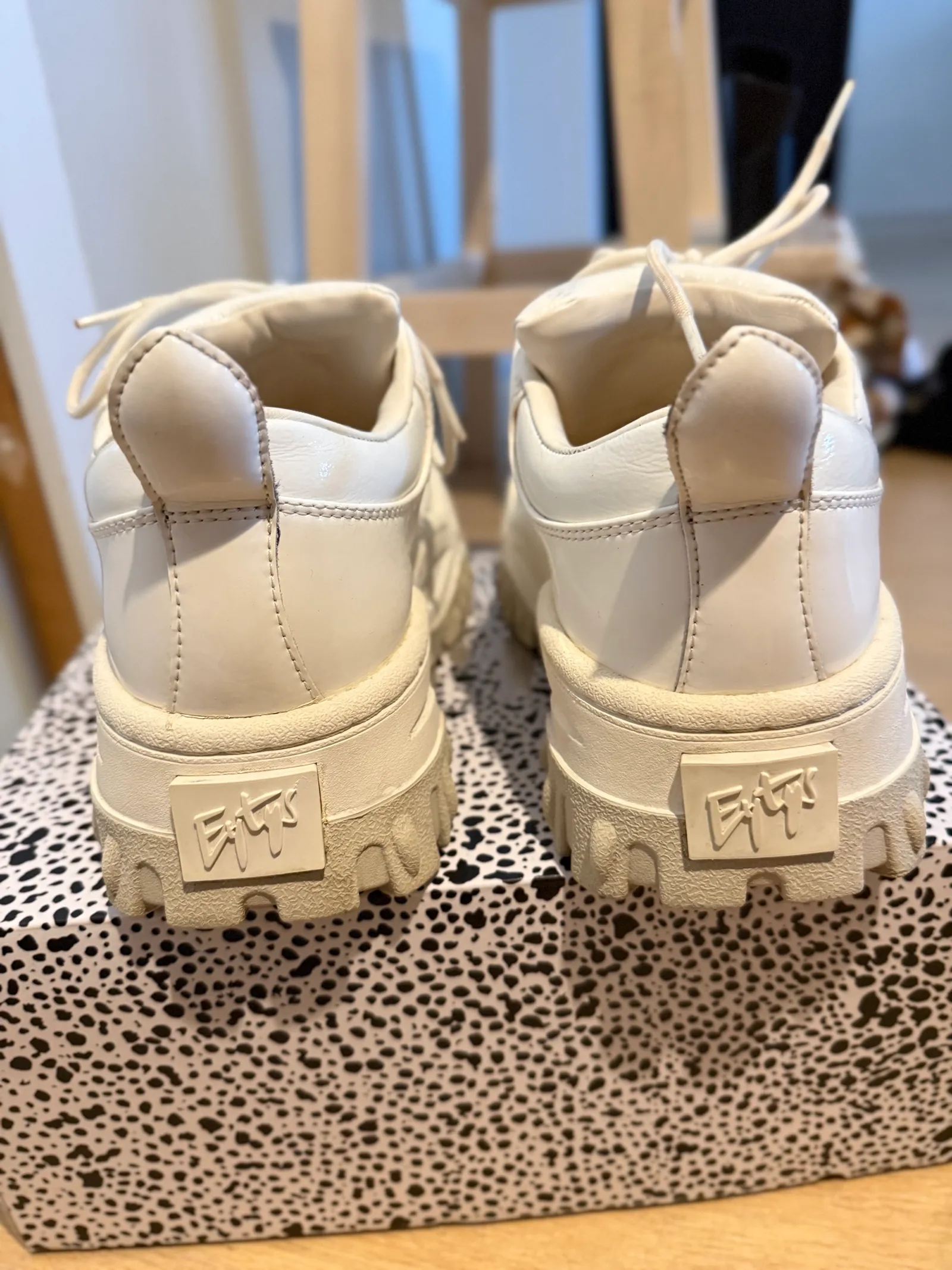Eytys Angel Canvas Bright White-sneakers - Image 6