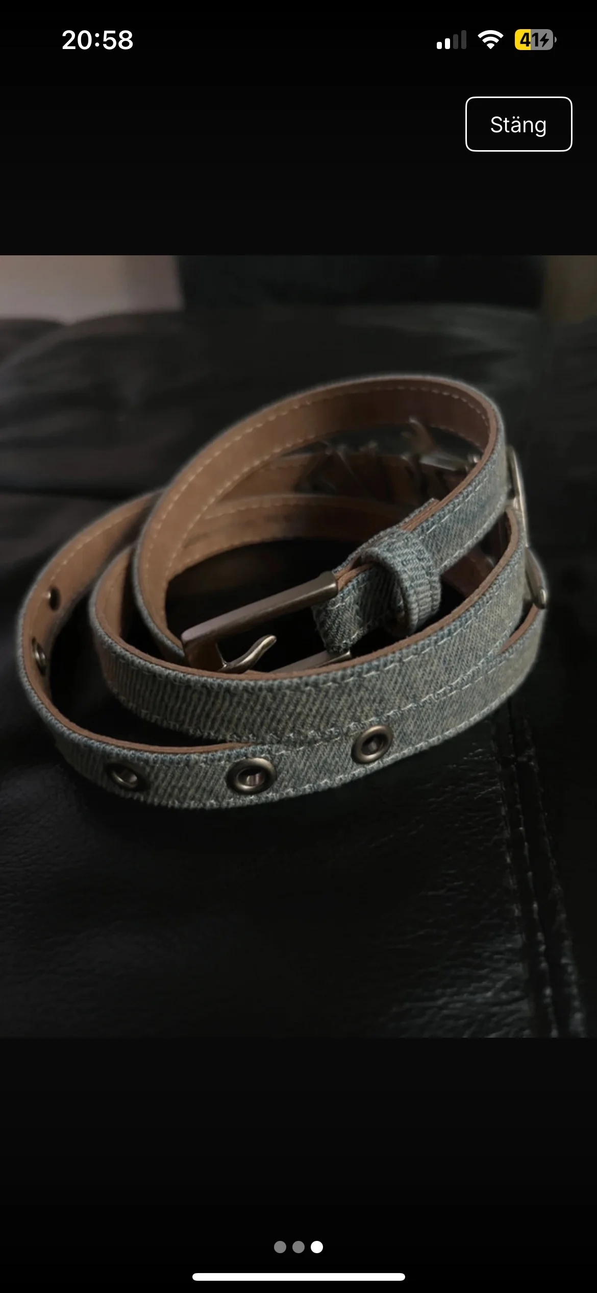 Eytys-bälte NWOT - Image 3