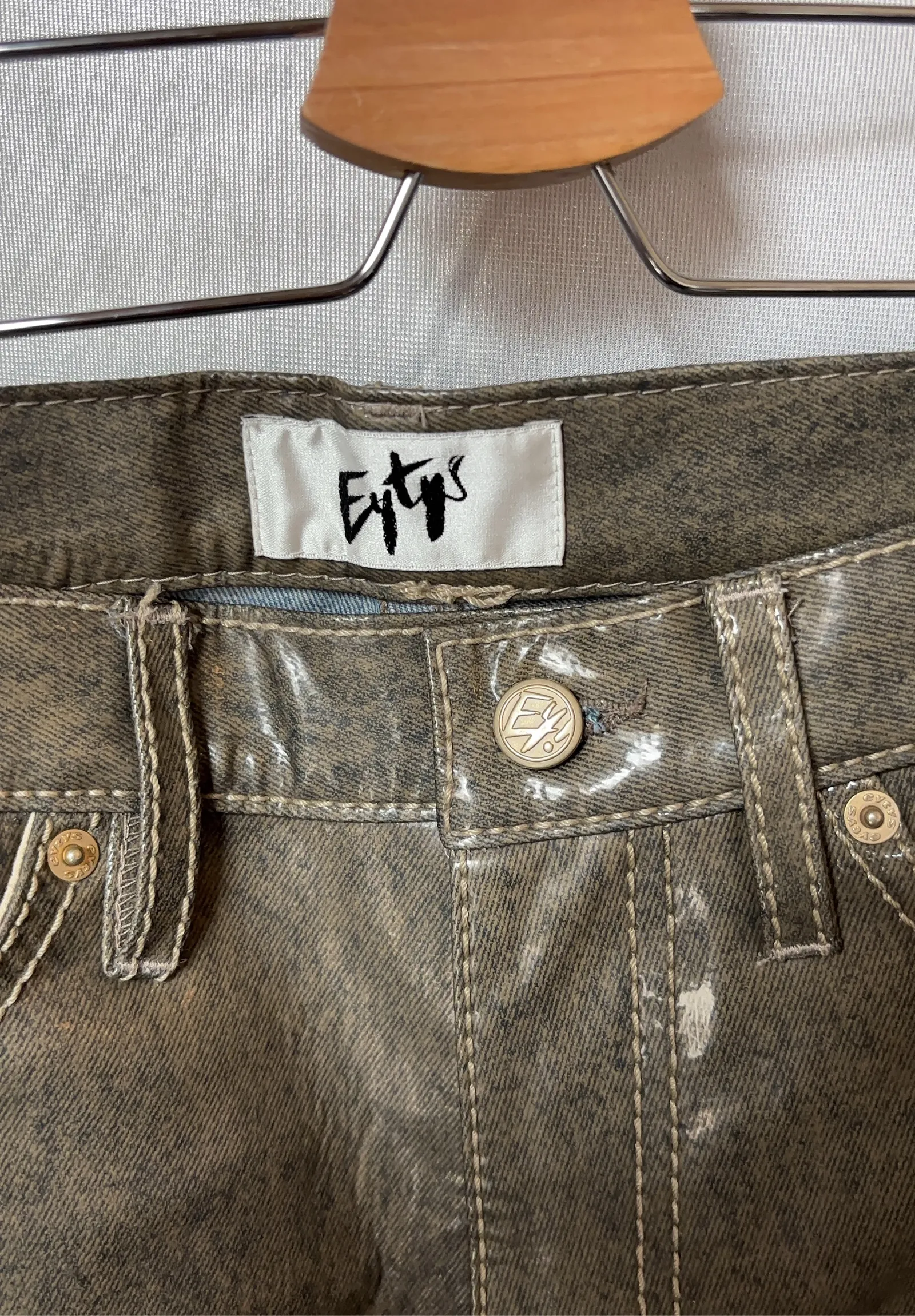 Eytys Cypress Wet Acid Smoke-jeans - Image 3