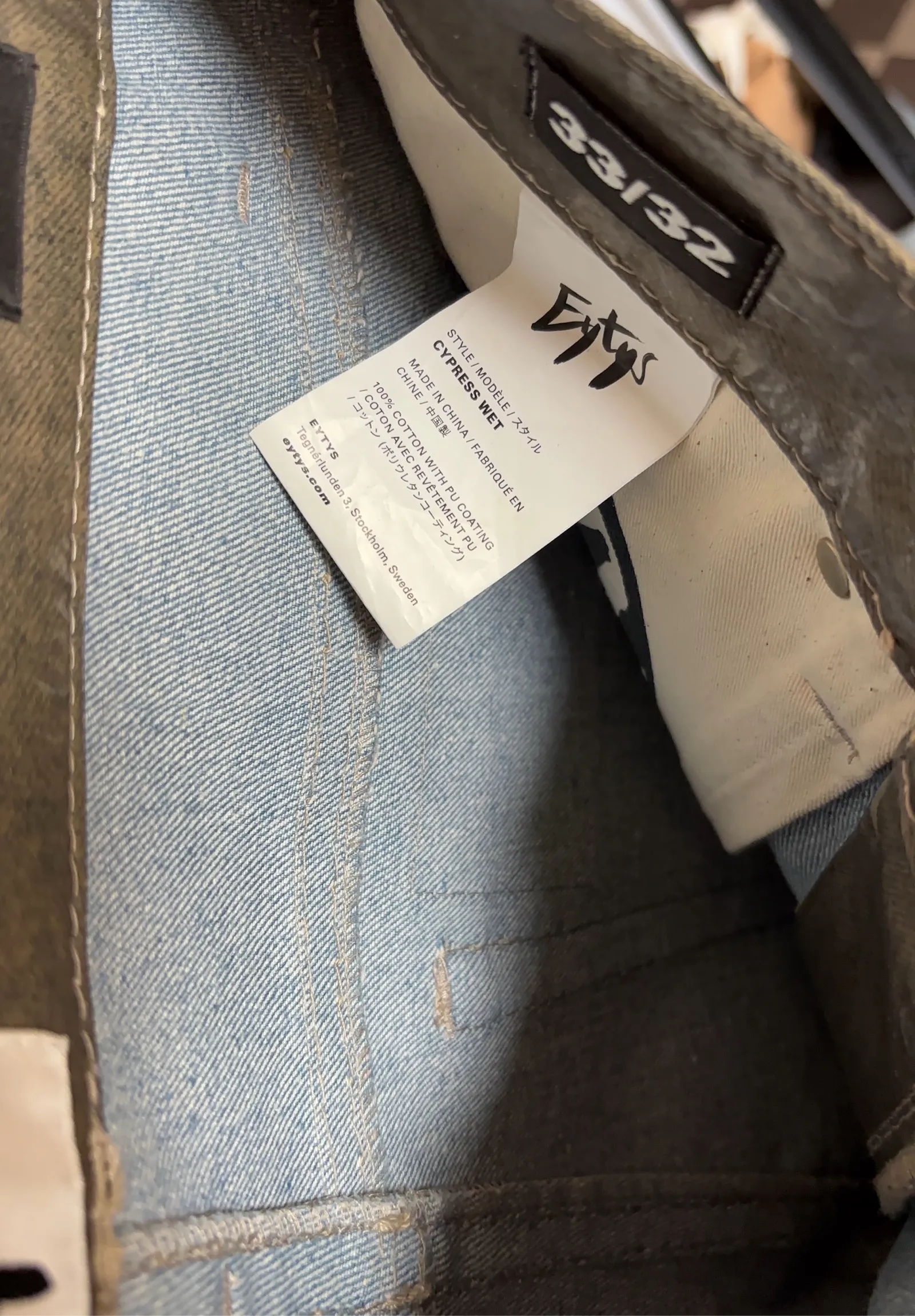 Eytys Cypress Wet Acid Smoke-jeans - Image 5