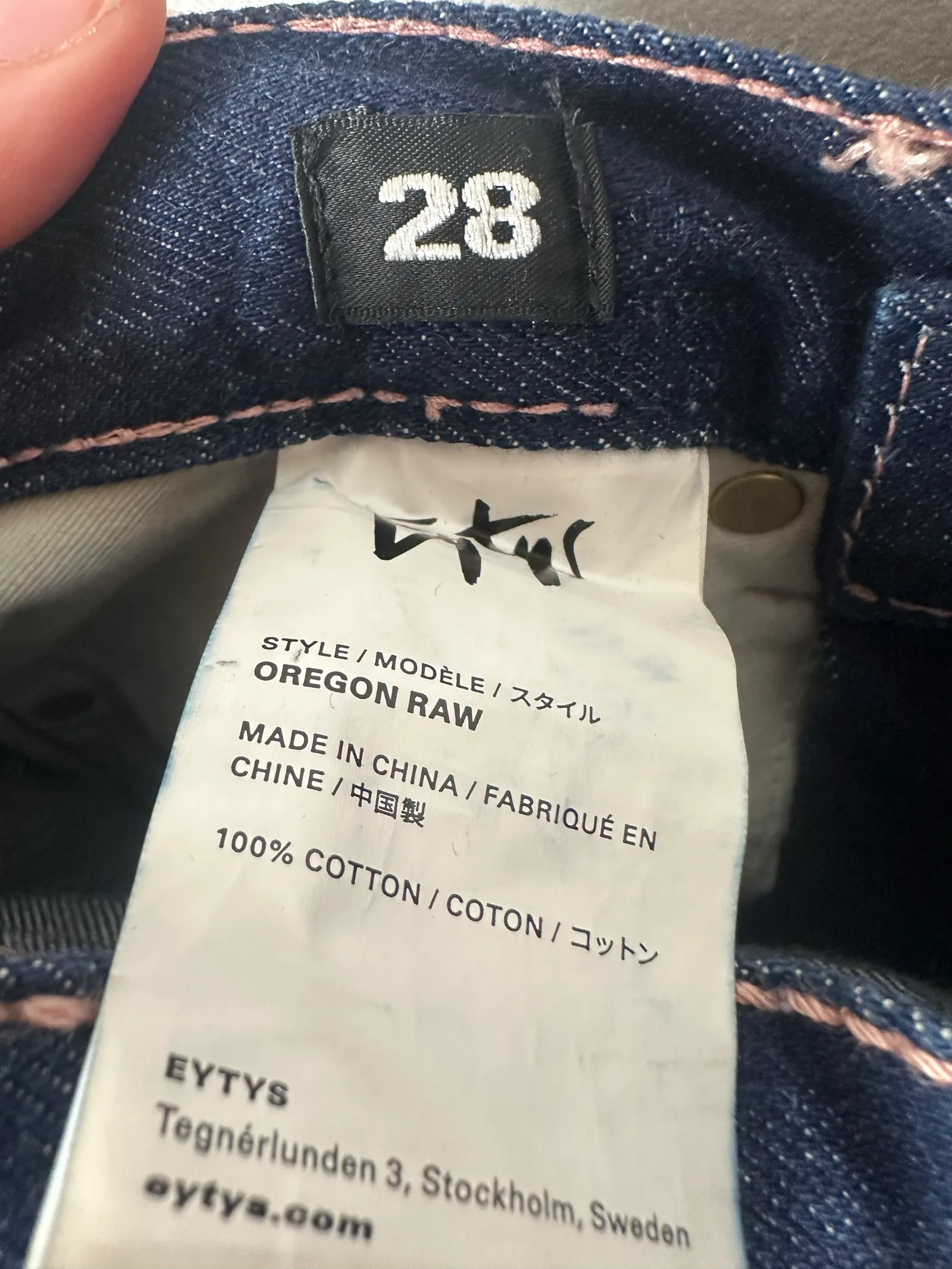 Eytys Oregon Raw Indigo-jeans - Image 4