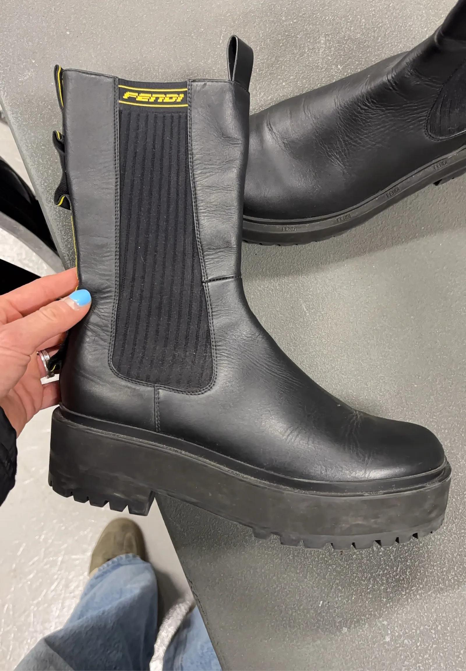 Fendi-skinnboots - Image 3