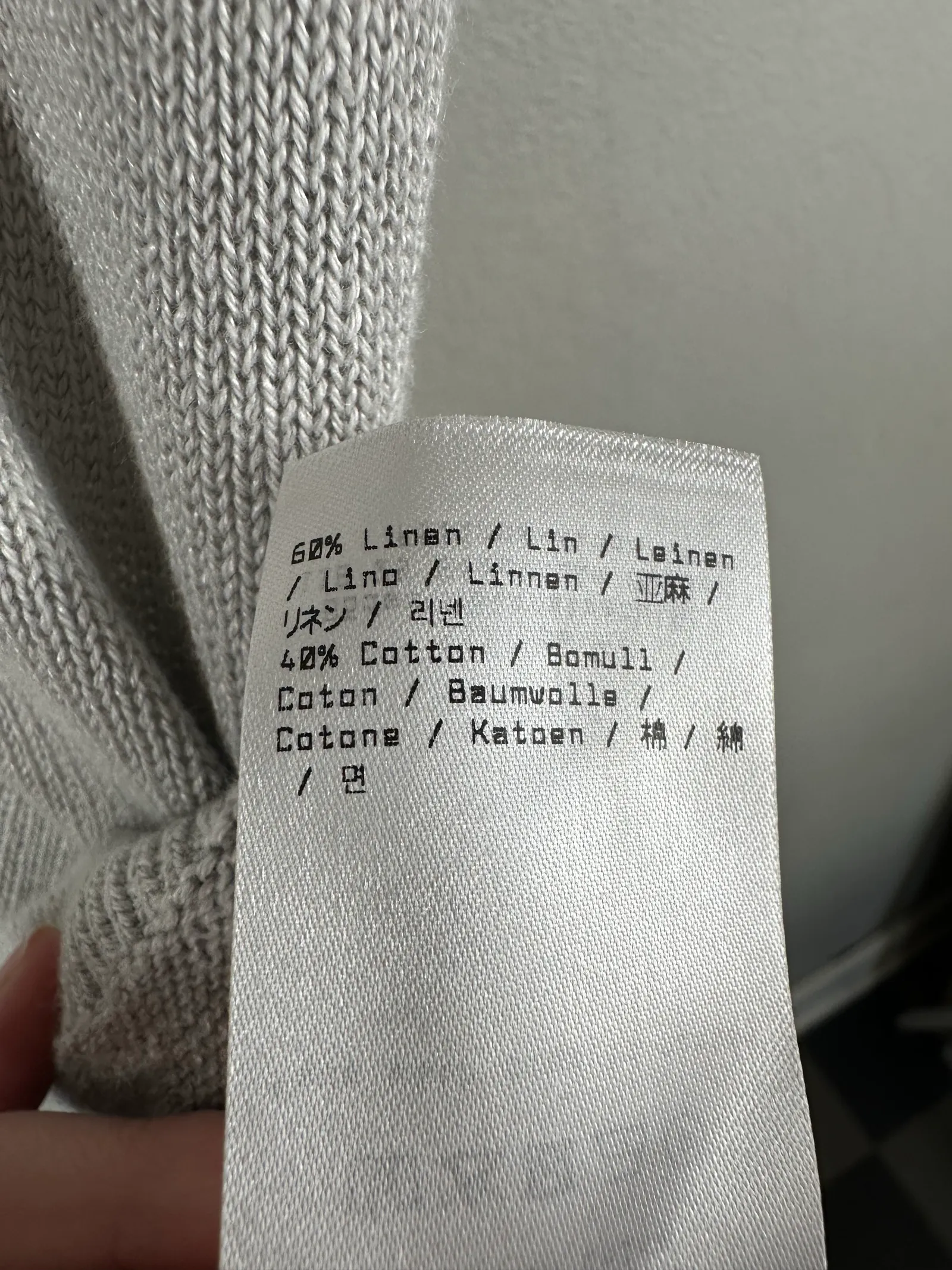 Filippa K Cotton Linen Knit-linnetopp NWT - Image 4