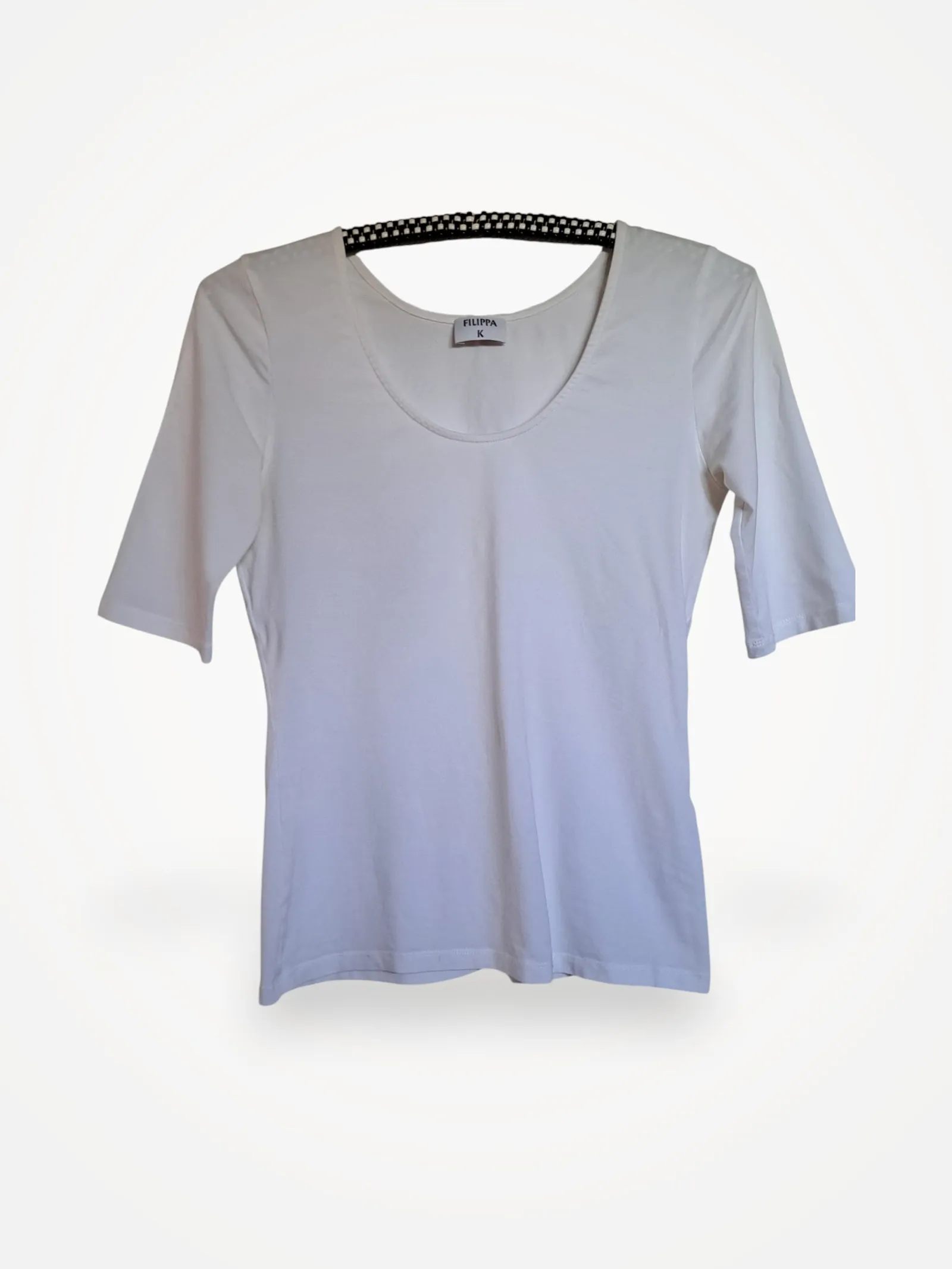 Filippa K Cotton Stretch Scoop-t-shirt