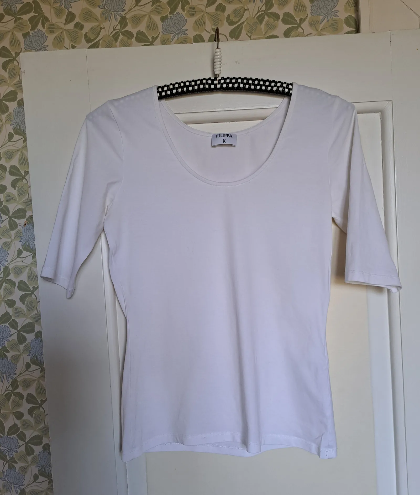 Filippa K Cotton Stretch Scoop-t-shirt - Image 4