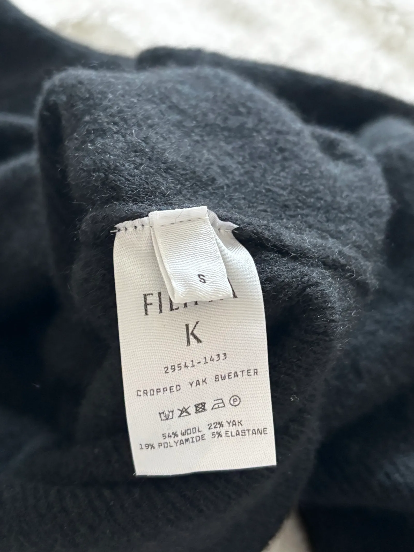Filippa K Cropped Yak-ulltröja NWOT - Image 4
