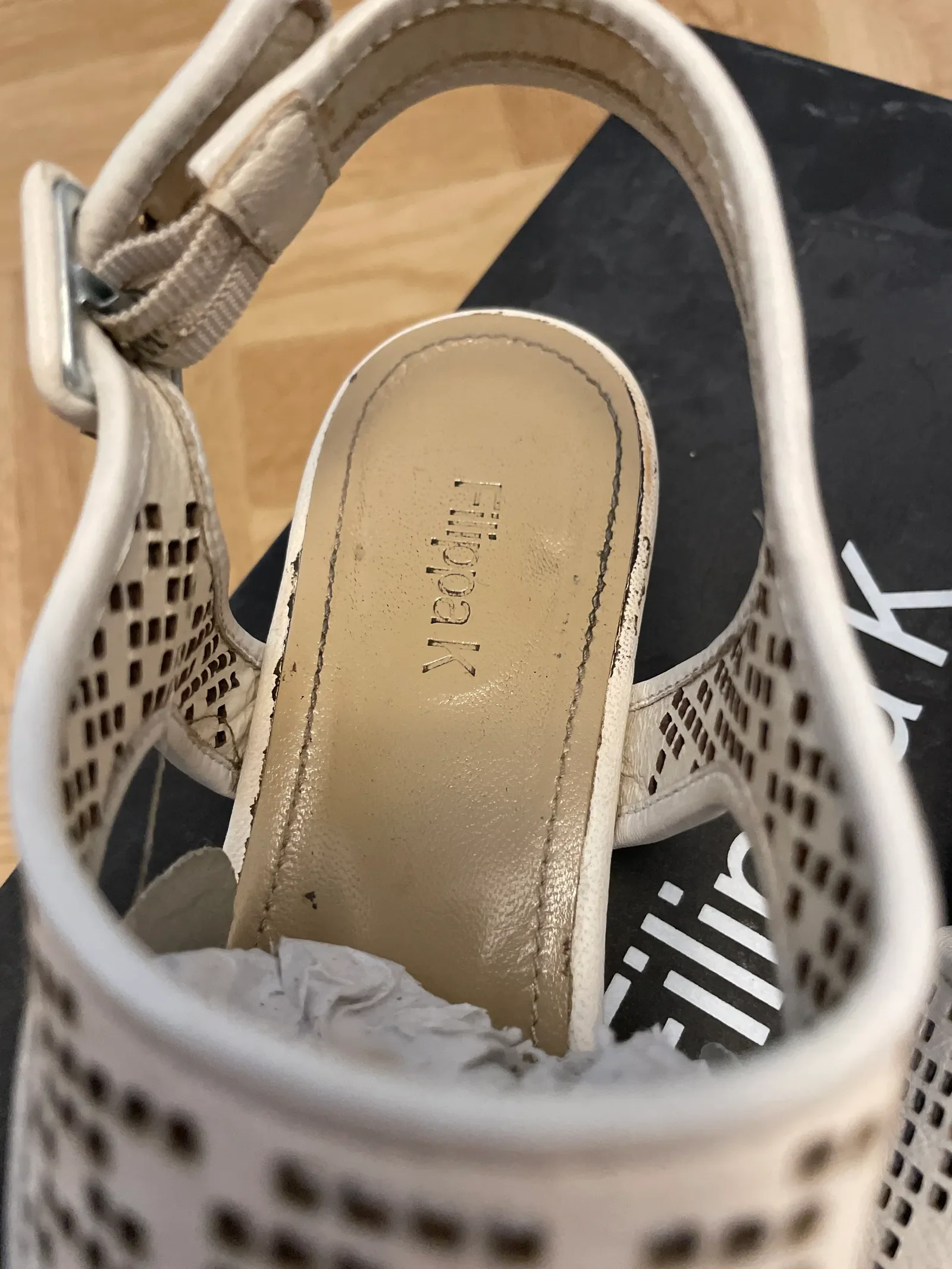Filippa K Elsy-skinnsandaler - Image 3