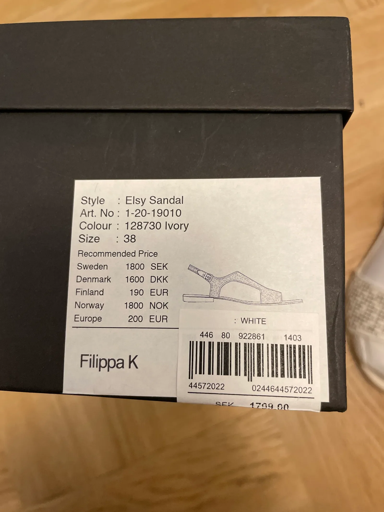 Filippa K Elsy-skinnsandaler - Image 4