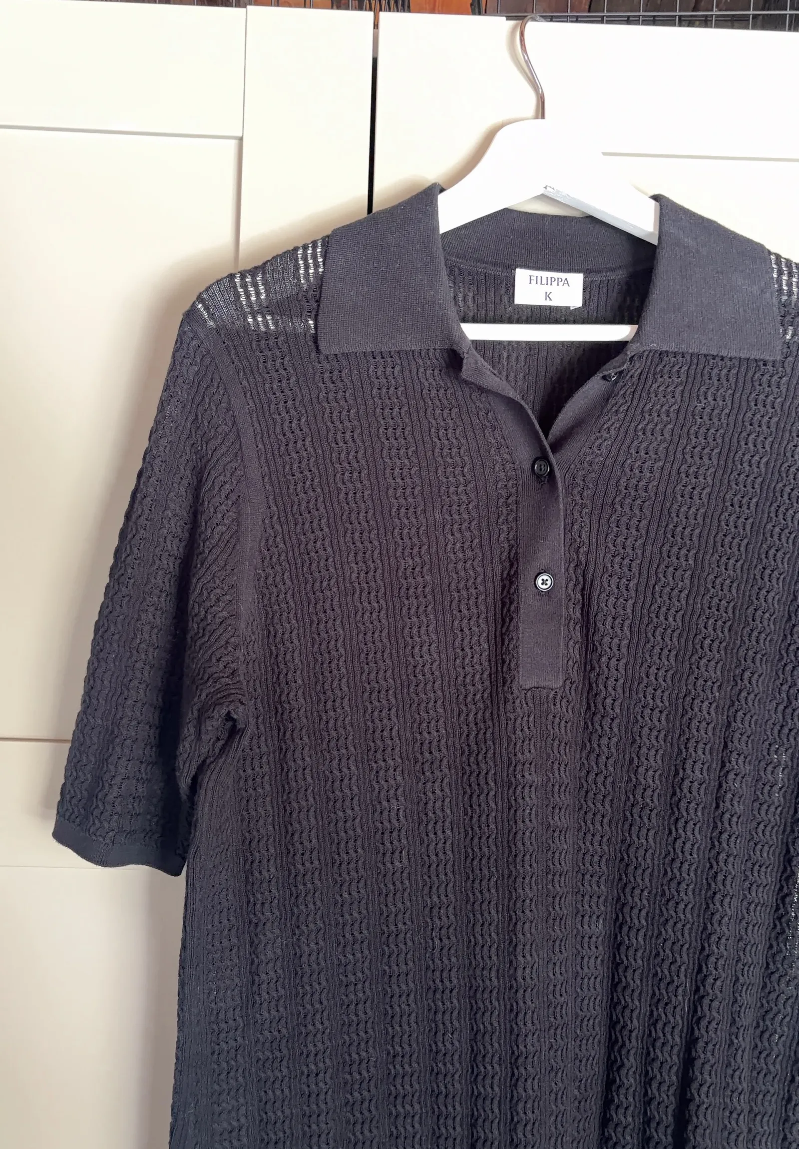 Filippa K Lace Knit-klänning NWOT - Image 3