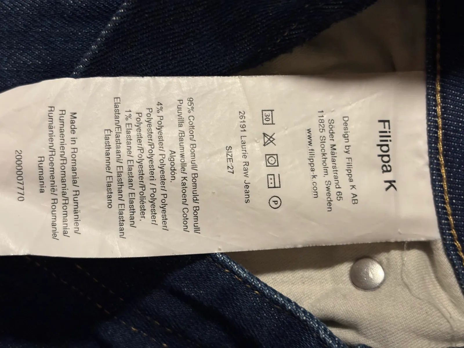 Filippa K Laurie Raw-jeans - Image 3