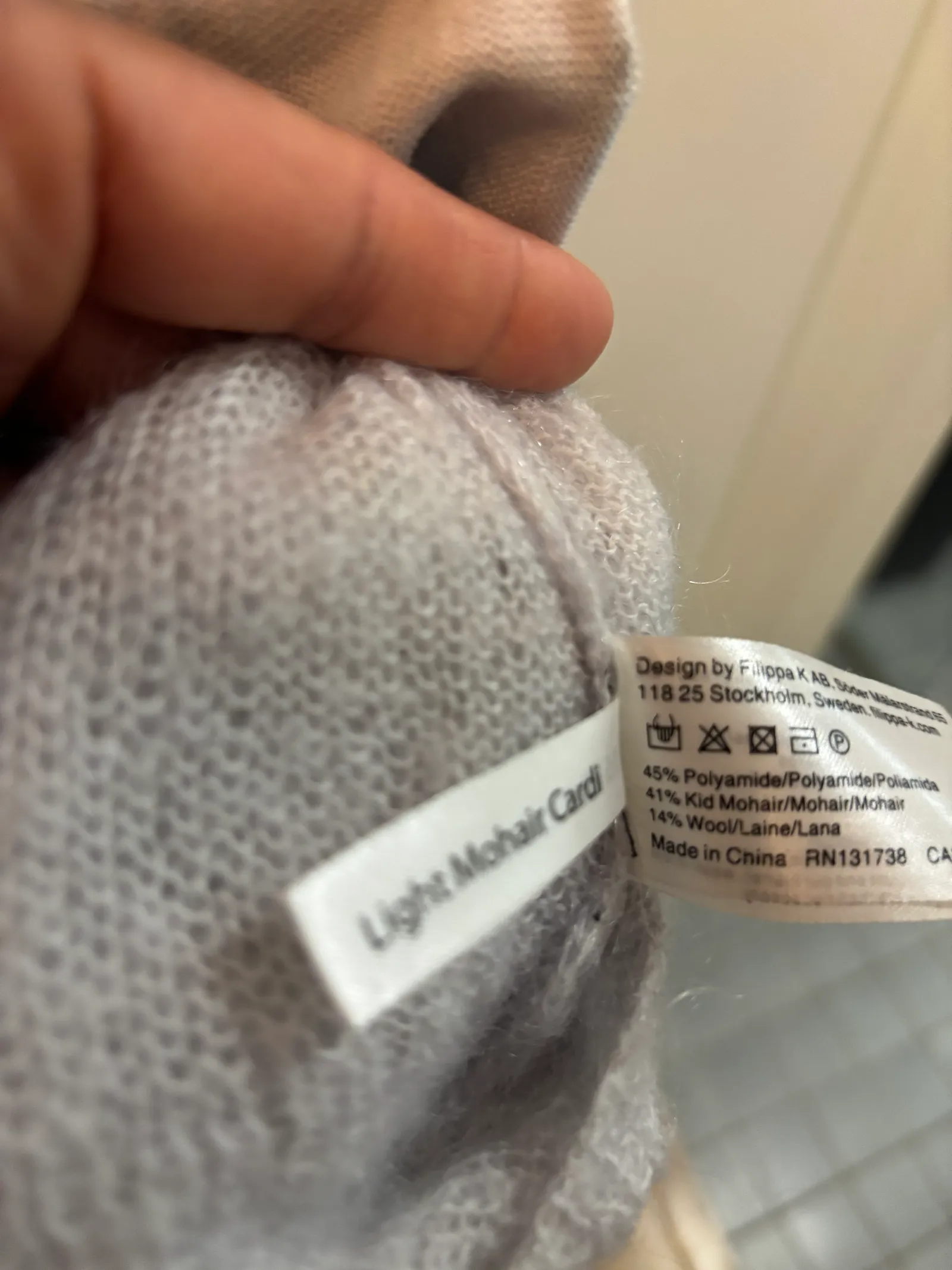Filippa K Light Mohair-ullkofta - Image 2