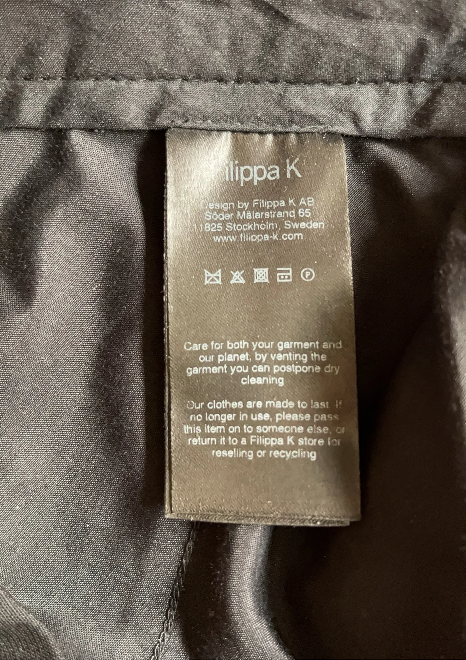 Filippa K Luisa Cropped Cool Wool Slack-ullbyxor - Image 4