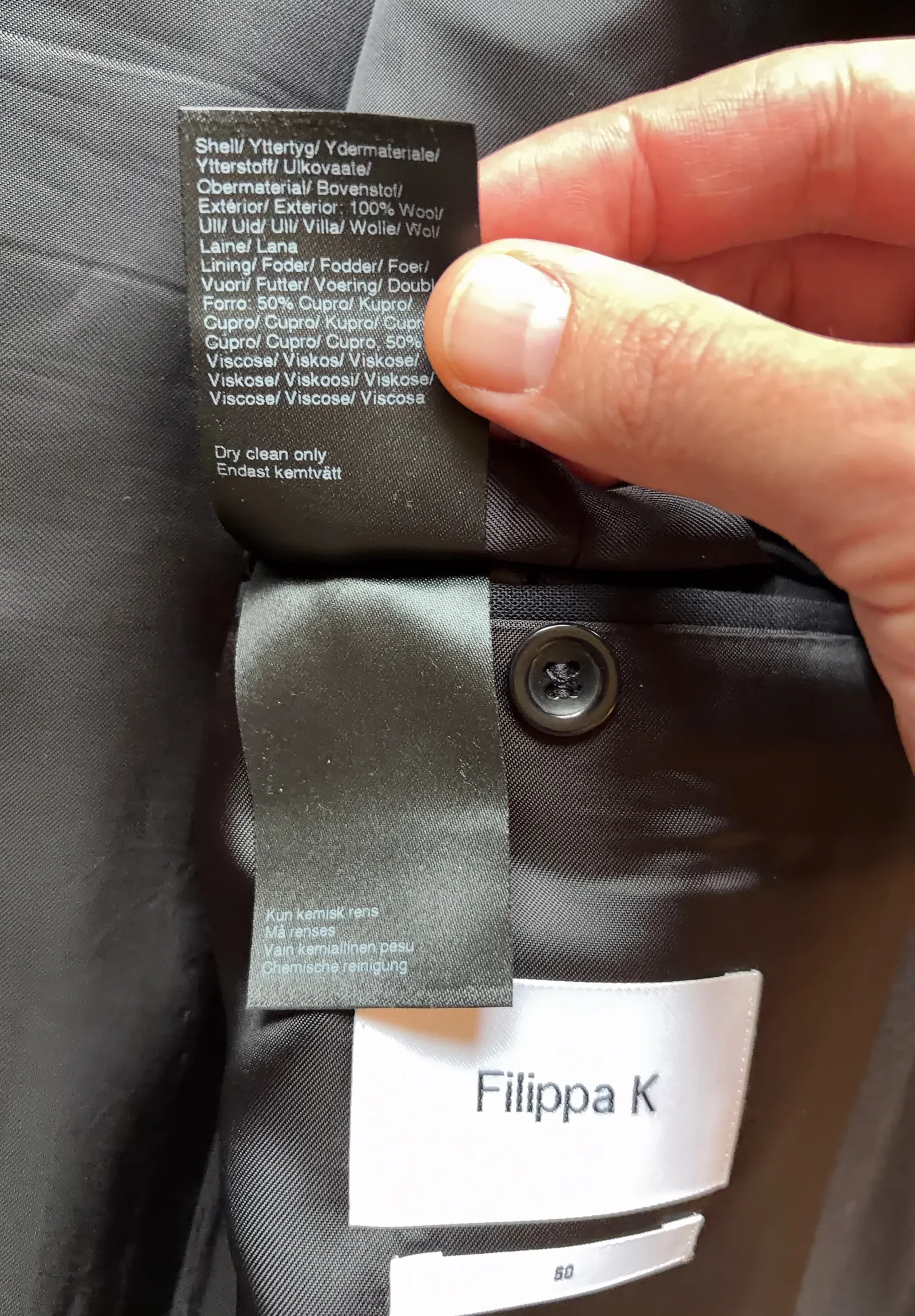 Filippa K M. Daniel Cool Wool &-ulljacka - Image 4
