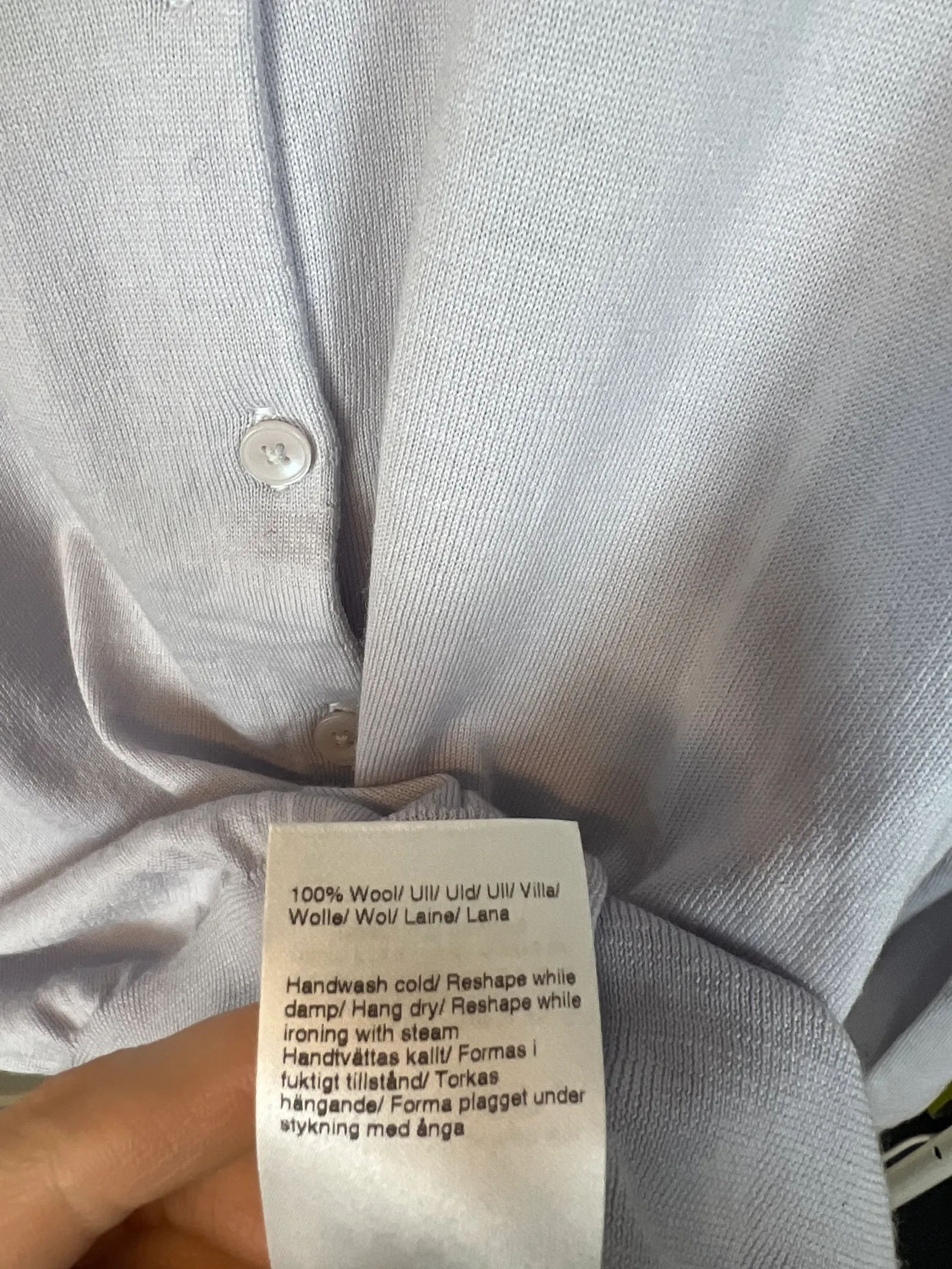 Filippa K Merino Short Cardi-tunika - Image 3