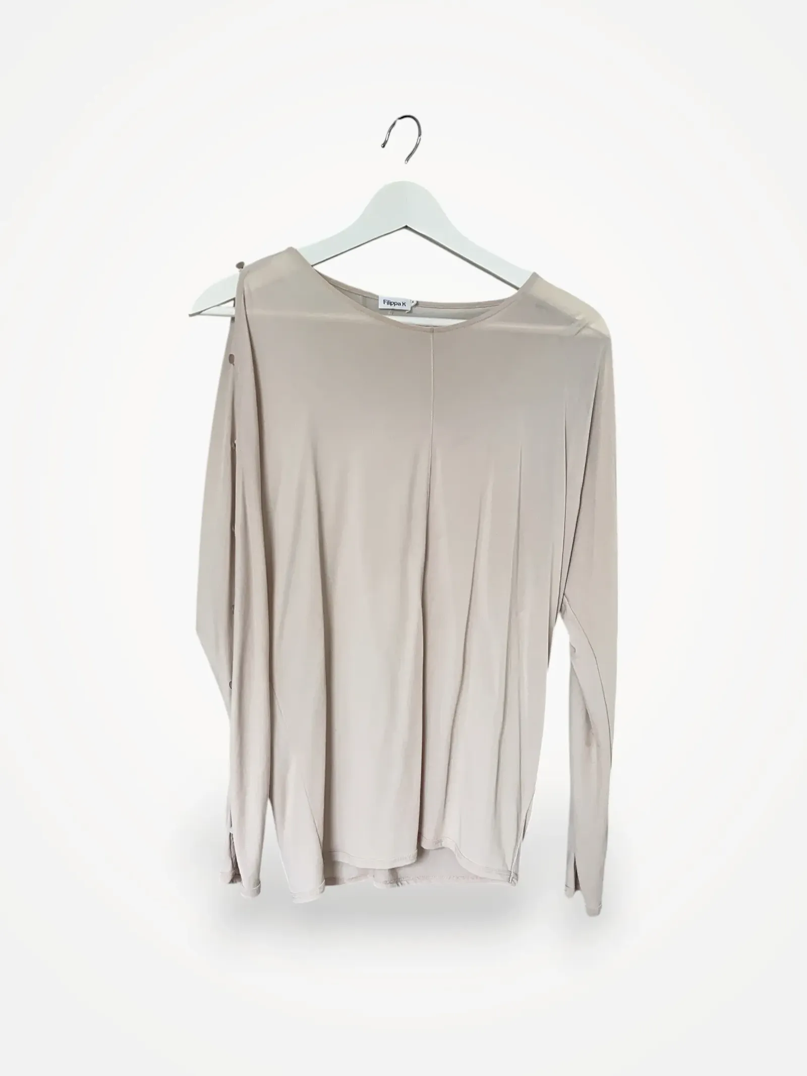 Filippa K Sheer Button-topp