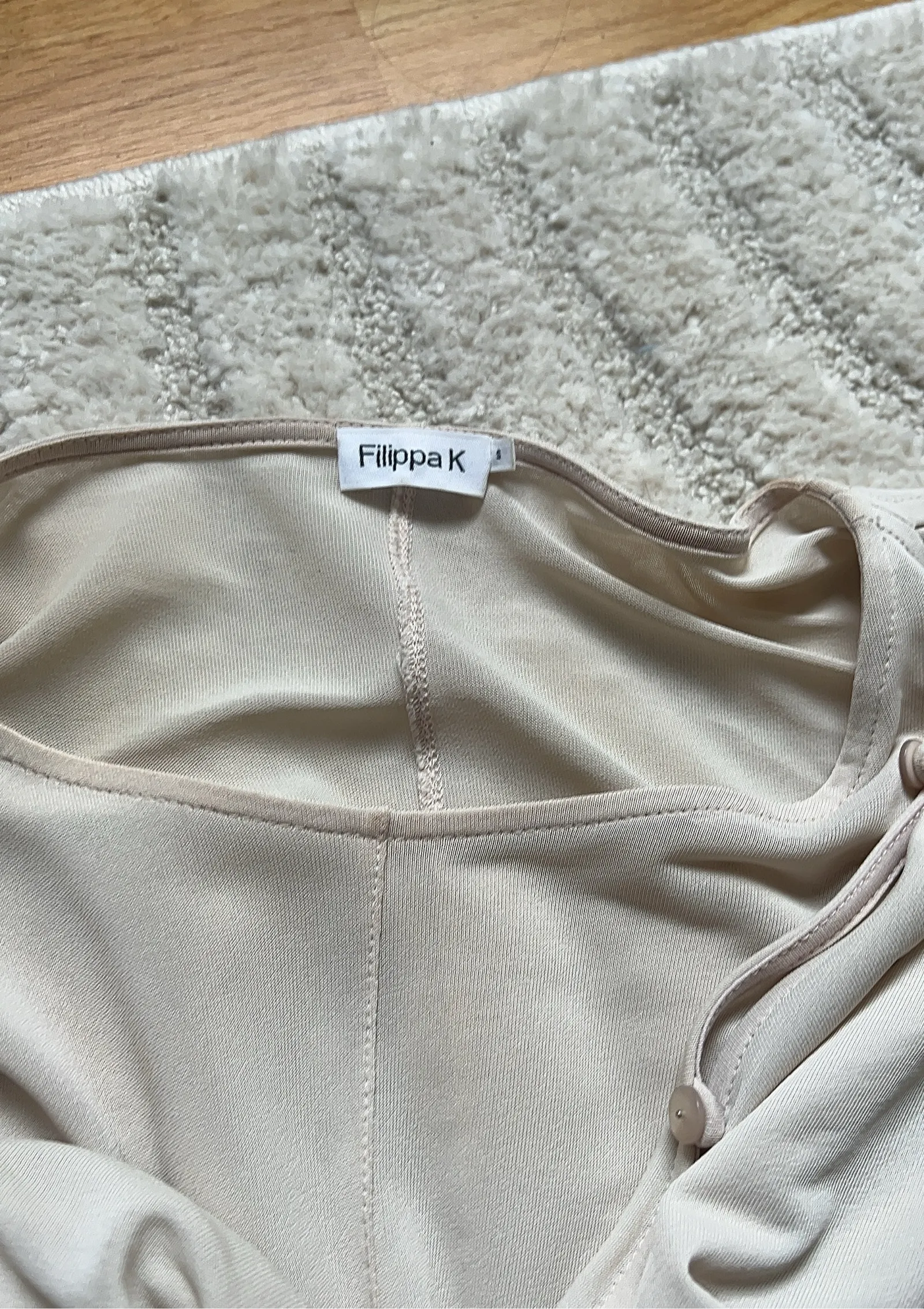 Filippa K Sheer Button-topp - Image 6