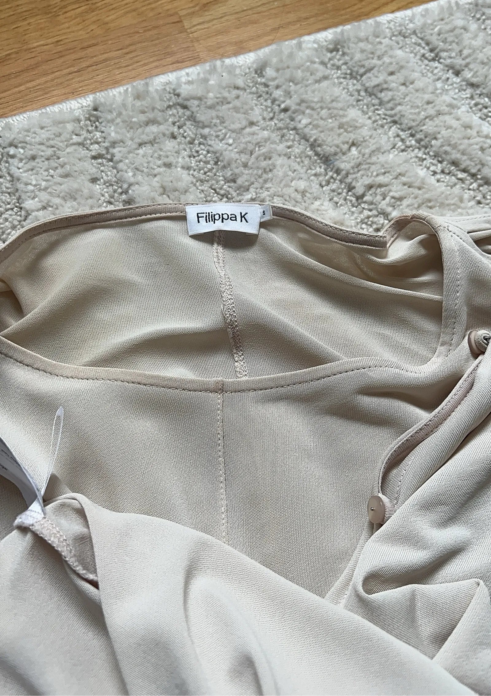 Filippa K Sheer Button-topp - Image 7
