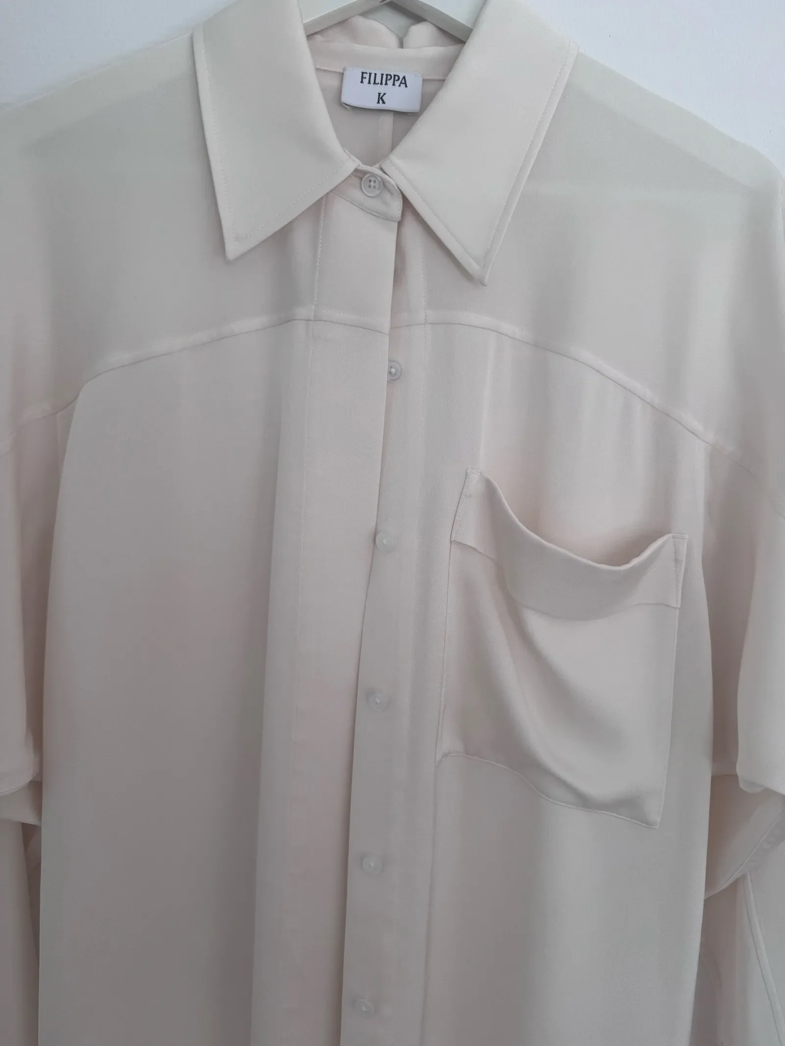 Filippa K Shiny Pocket-blus - Image 3