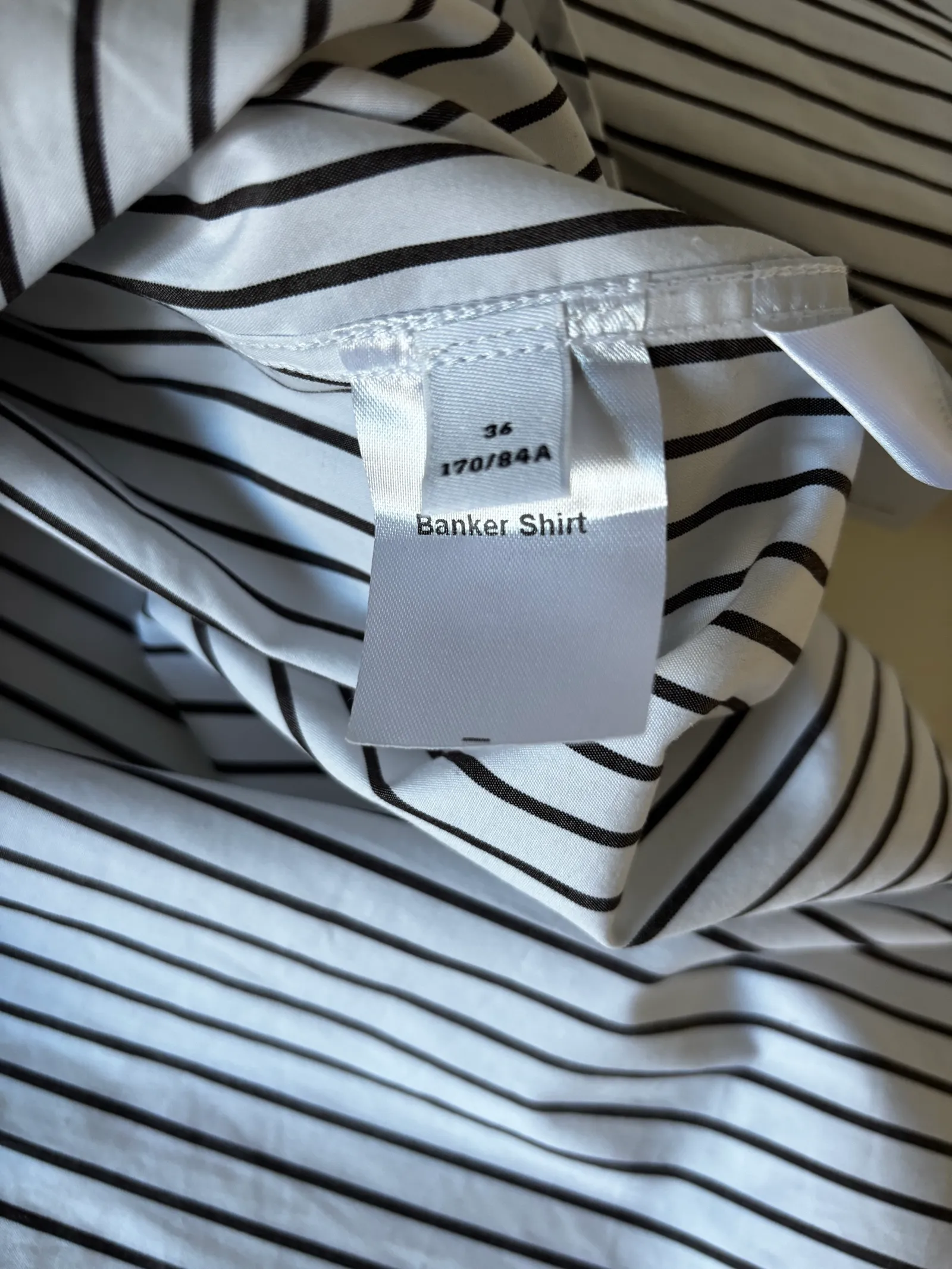Filippa K Striped Cotton Poplin-skjorta NWOT - Image 6