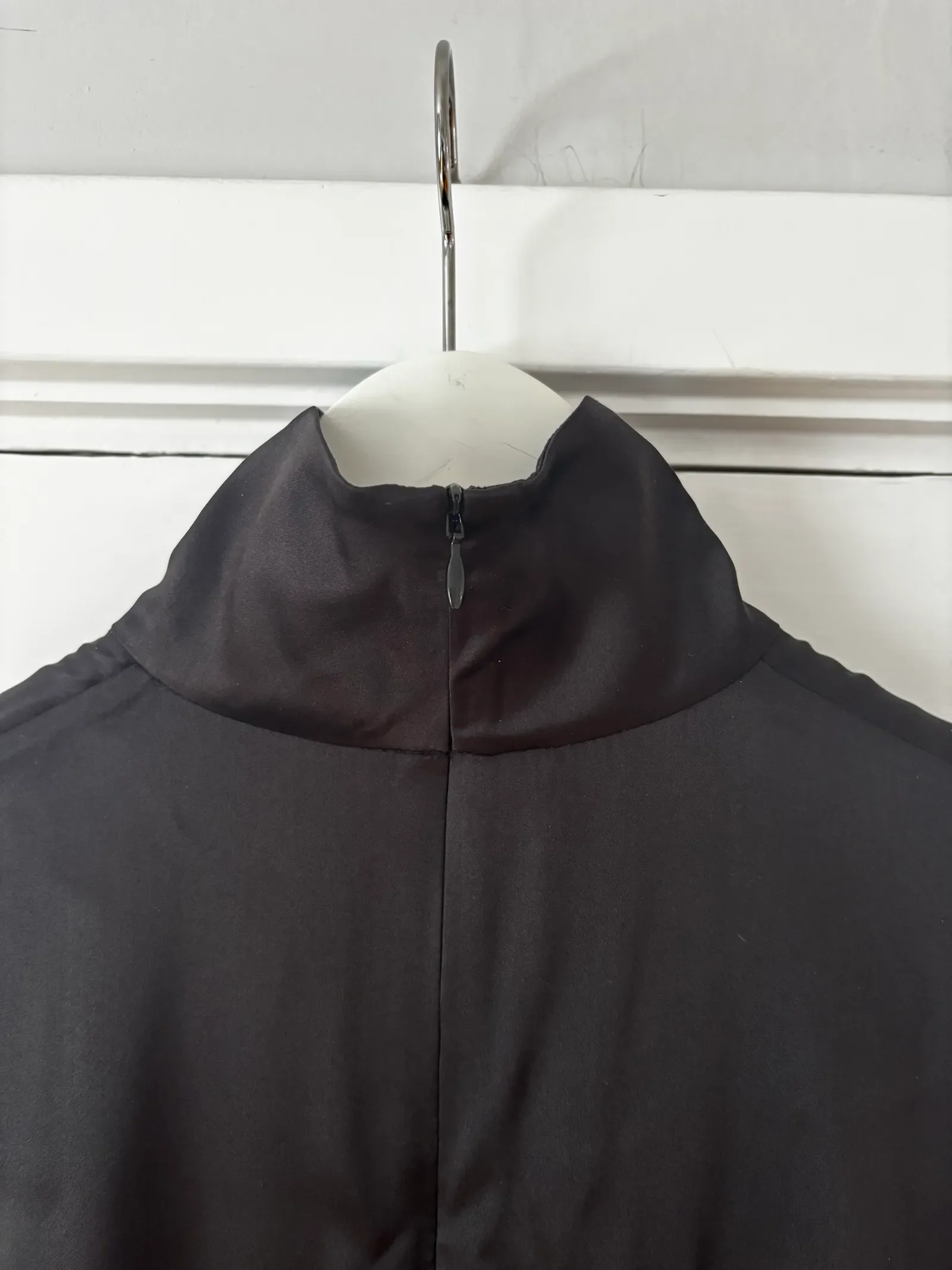 Filippa K Turtleneck Batwing-sidenklänning NWOT - Image 5