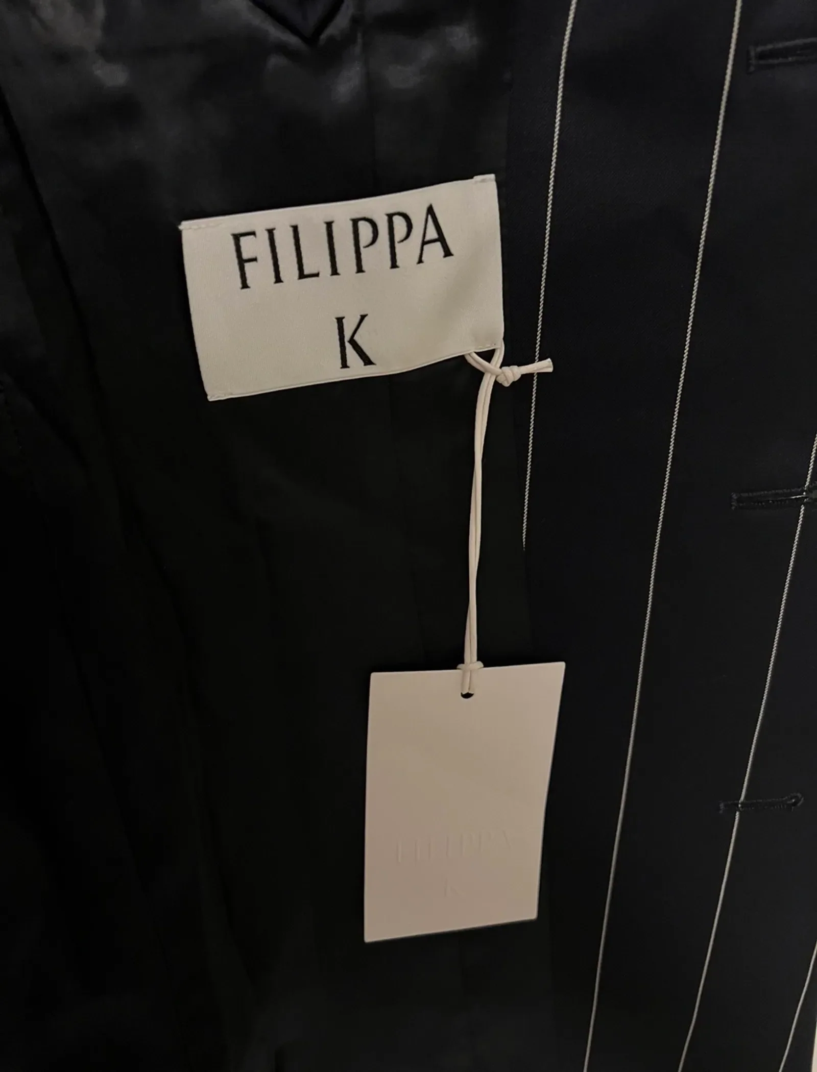 Filippa K Wool Pinstripe-ullkavaj NWT - Image 4