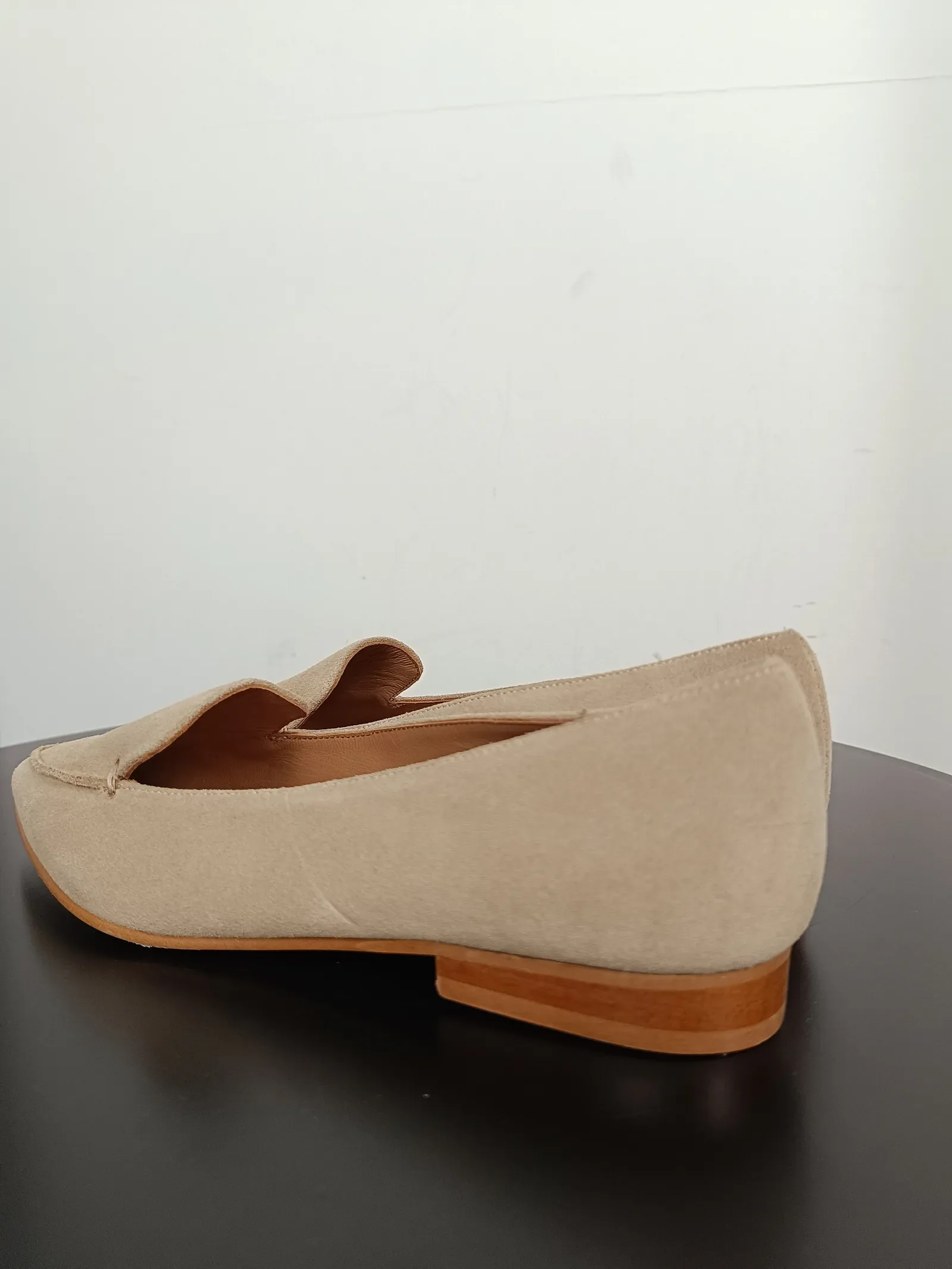 Flattered Alex Beige Suede-loafers NWOT - Image 5