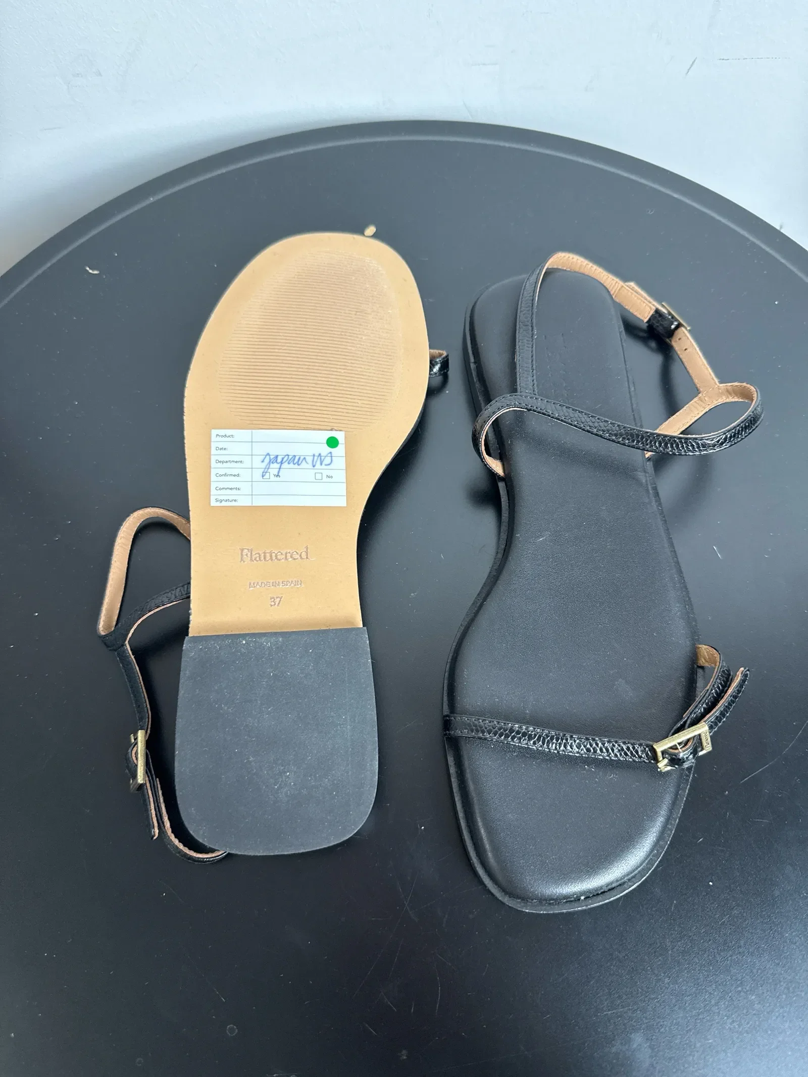 Flattered Alice-skinnsandaler NWOT - Image 5