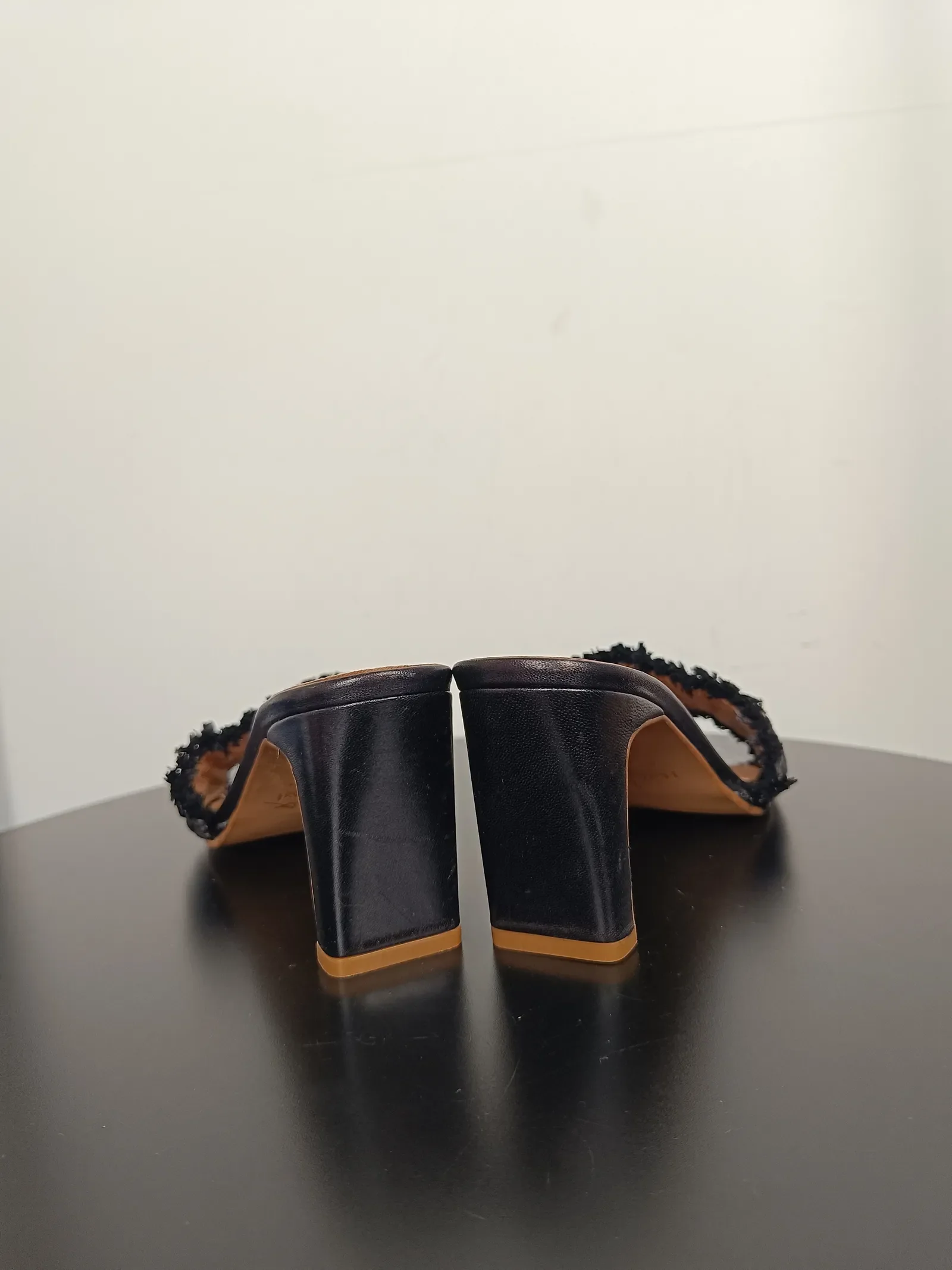 Flattered Black Braided heels-klackar - Image 4