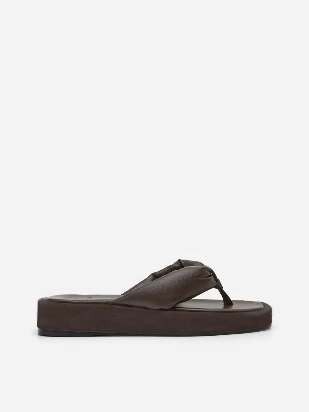 Flattered Blair Brown Leather/suede-skinnsandaler