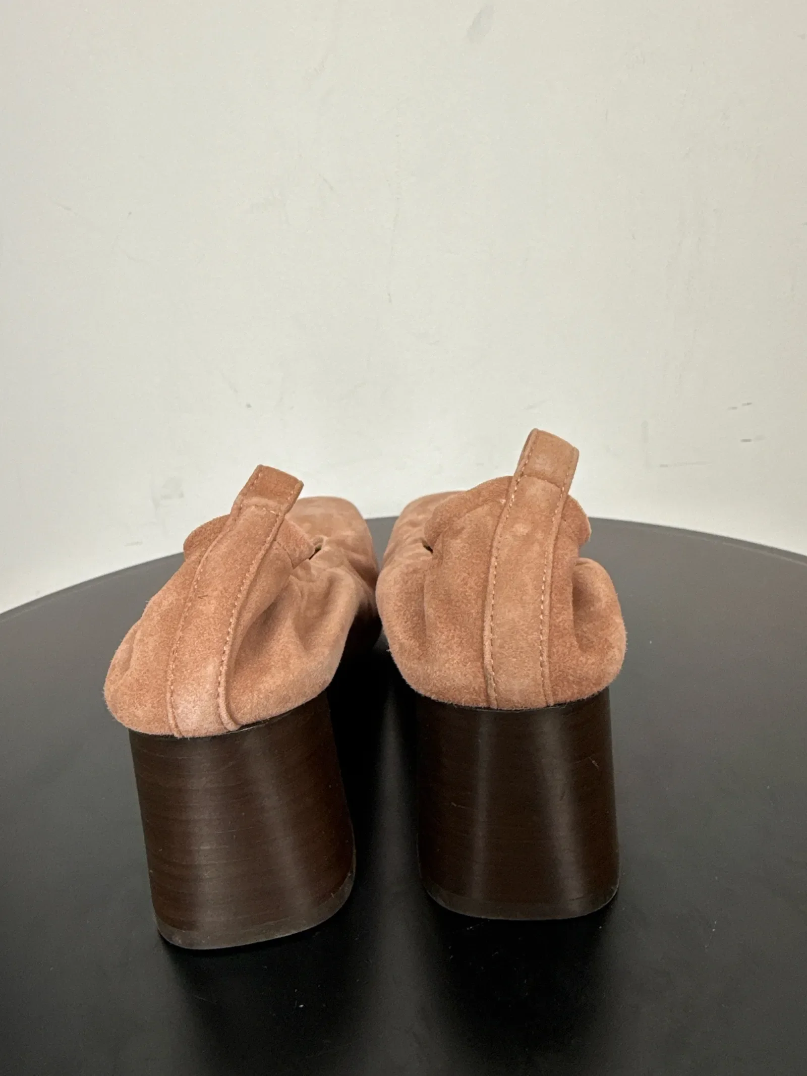 Flattered Ellie Pink Suede-klackar NWOT - Image 5