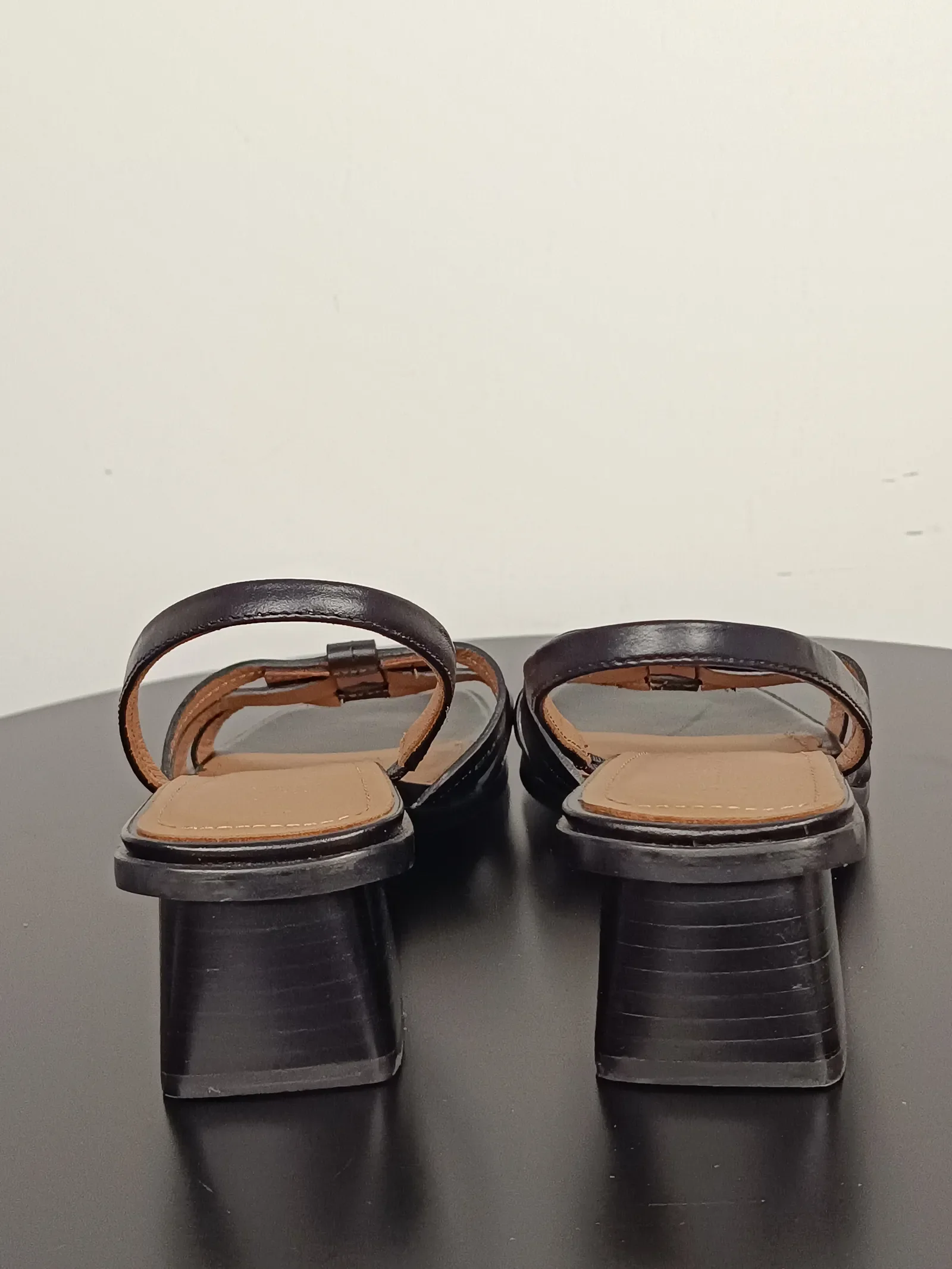 Flattered Freja Leather Black-skinnklackar - Image 5