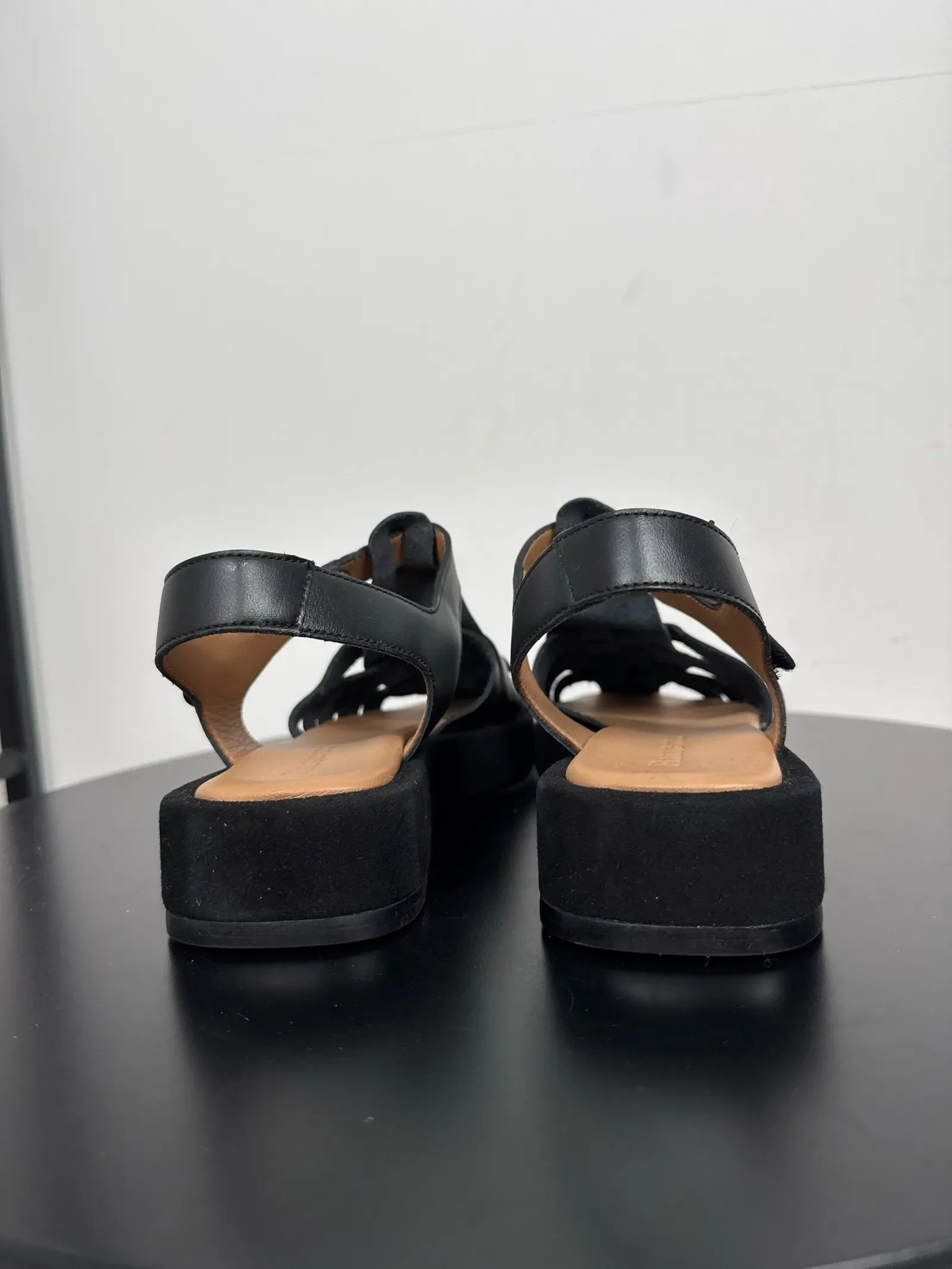 Flattered Gigi Black Leather-skinnsandaler NWT - Image 5