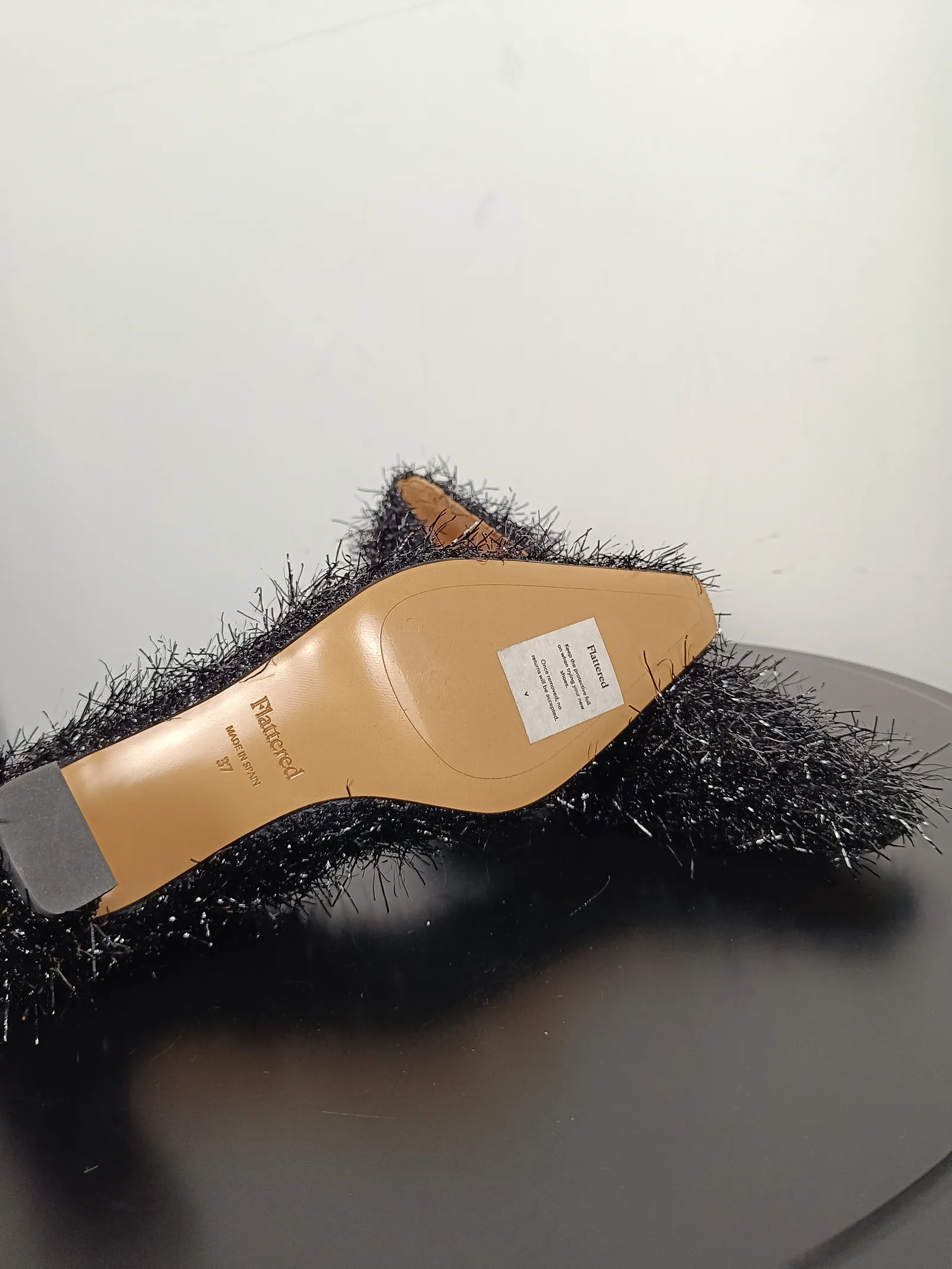 Flattered Iggy Textile-klackar NWOT - Image 3