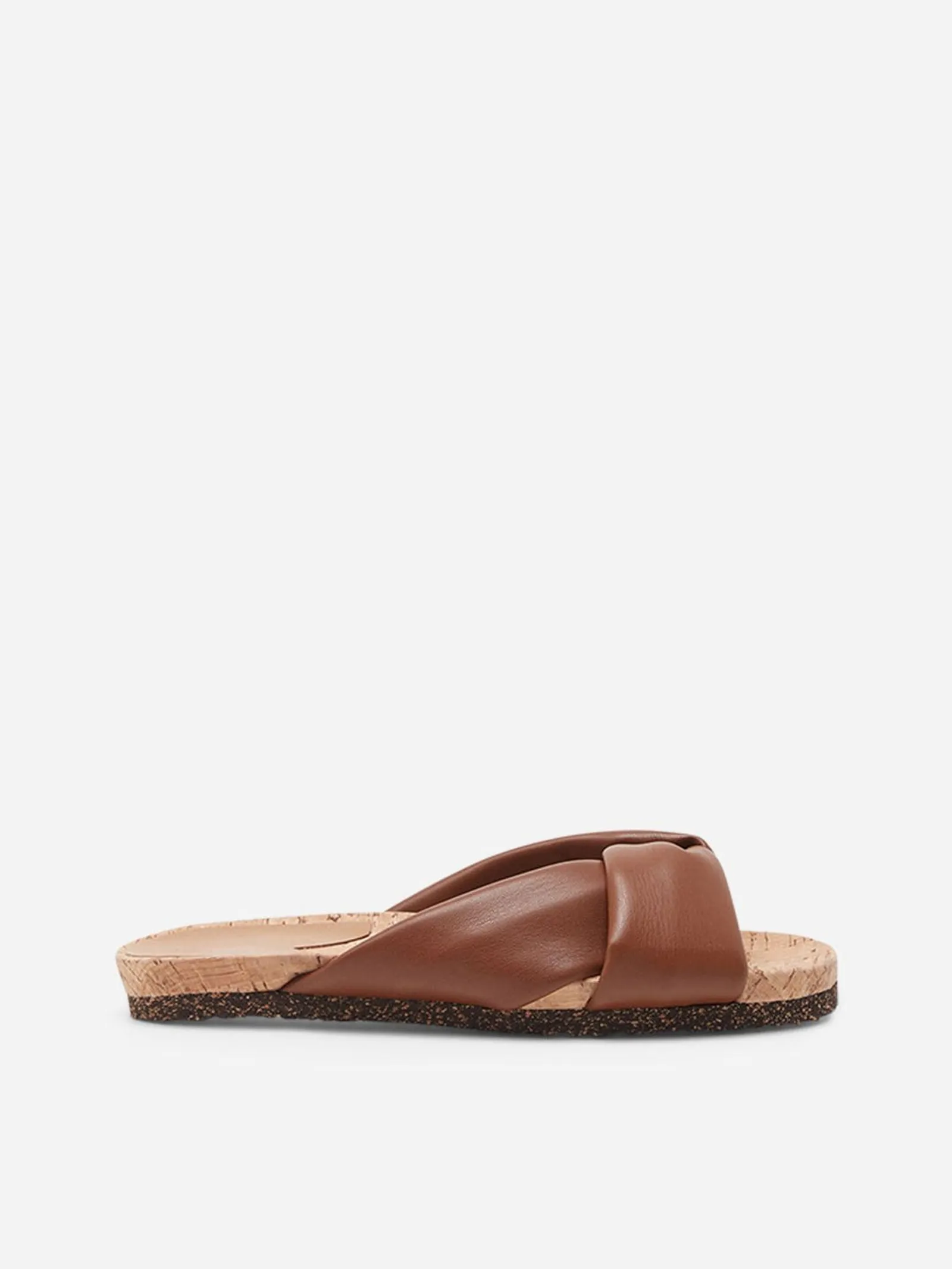 Flattered Lou Brown Vegan-skinnsandaler NWOT