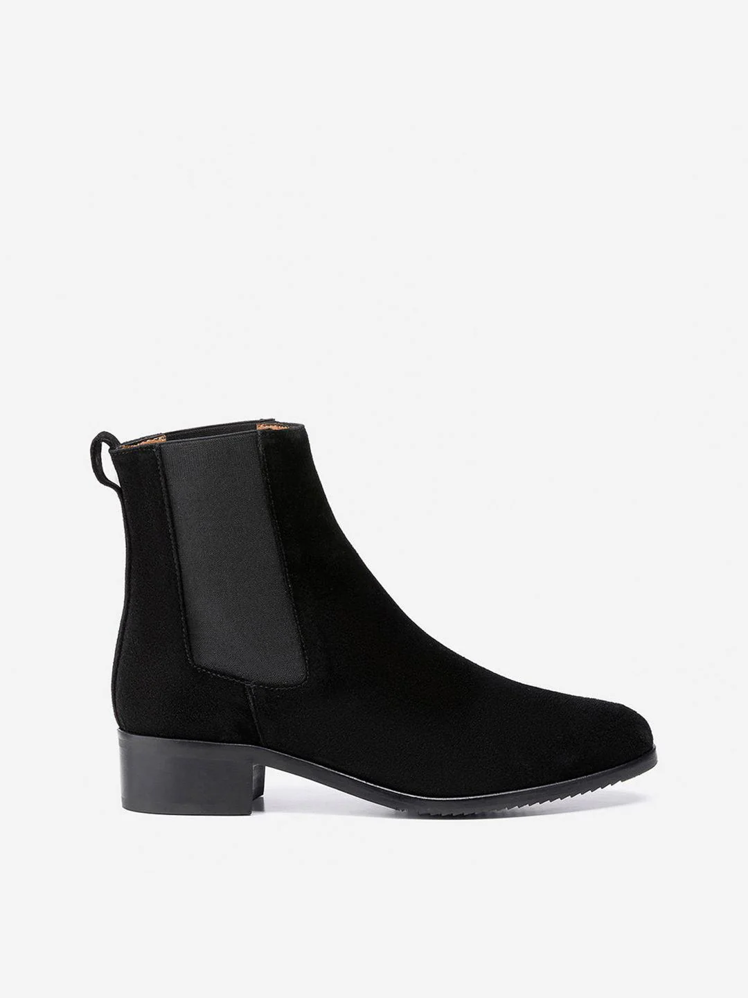Flattered Lucile Suede Black-boots