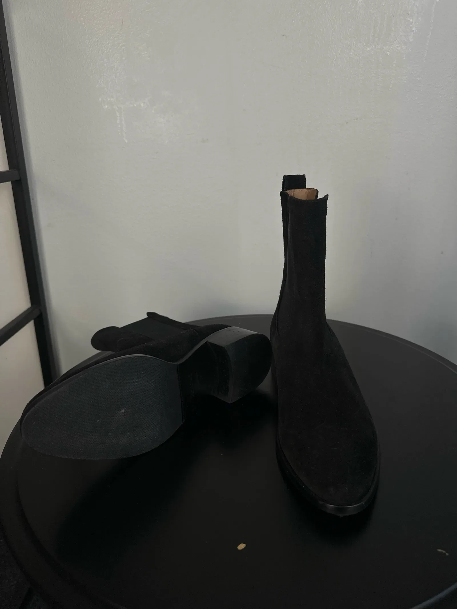 Flattered Lucile Suede Black-boots - Image 5