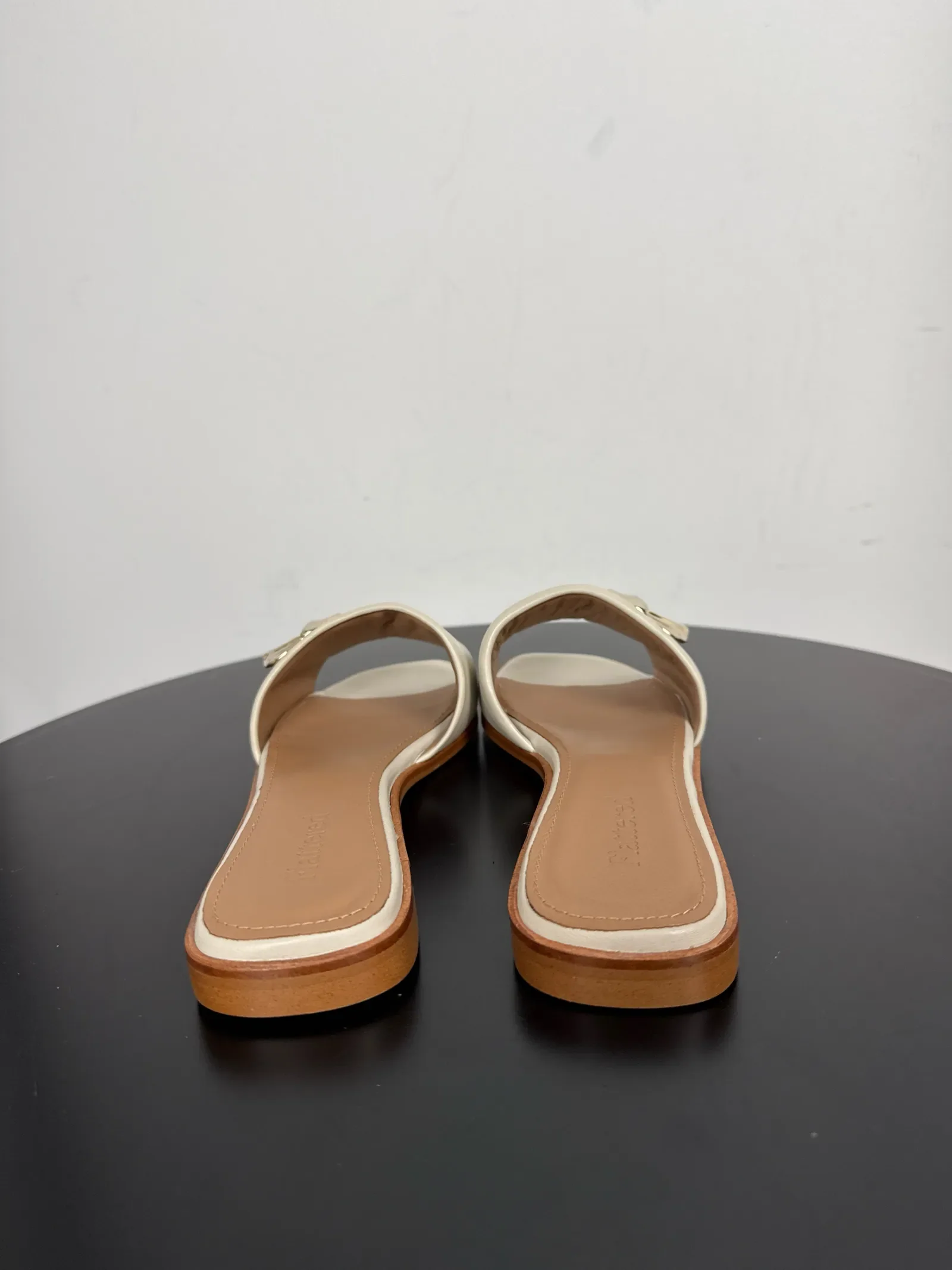 Flattered Mira Creme Leather-skinnsandaler NWOT - Image 5