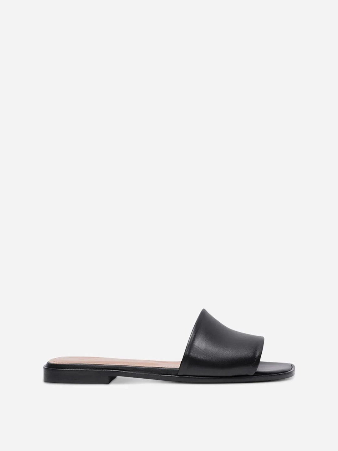 Flattered Mouna Leather Black-skinnsandaler