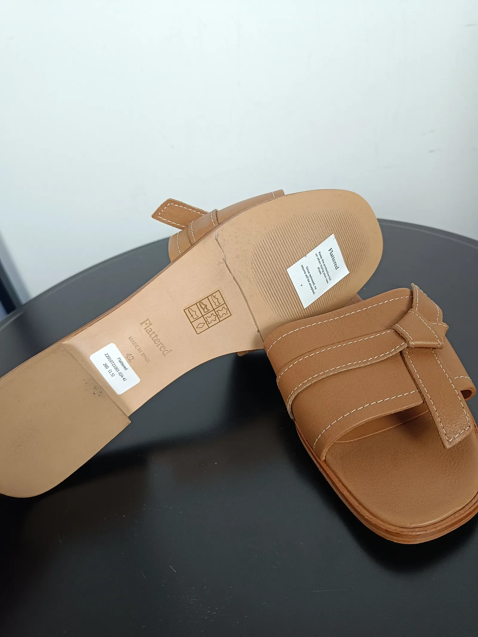 Flattered My-skinnsandaler - Image 3