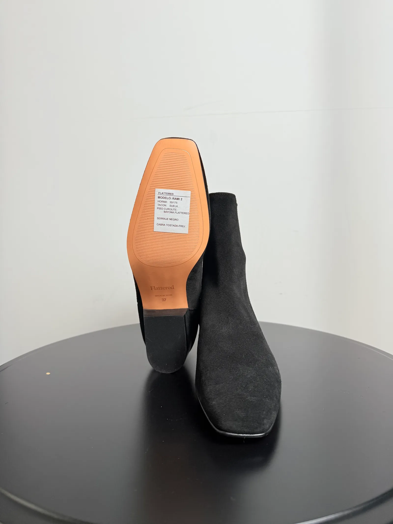 Flattered Rami Black Suede-boots NWOT - Image 5