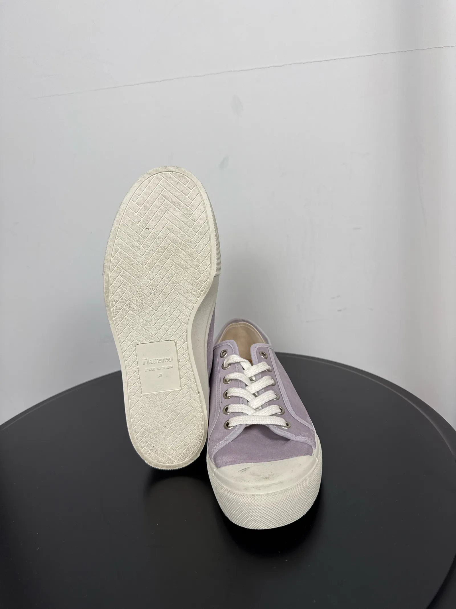 Flattered Skanstull Lavender Suede-sneakers - Image 3