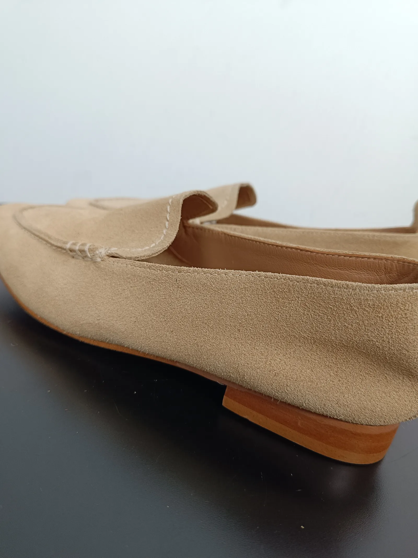Flattered Vida Suede Sand-loafers - Image 5