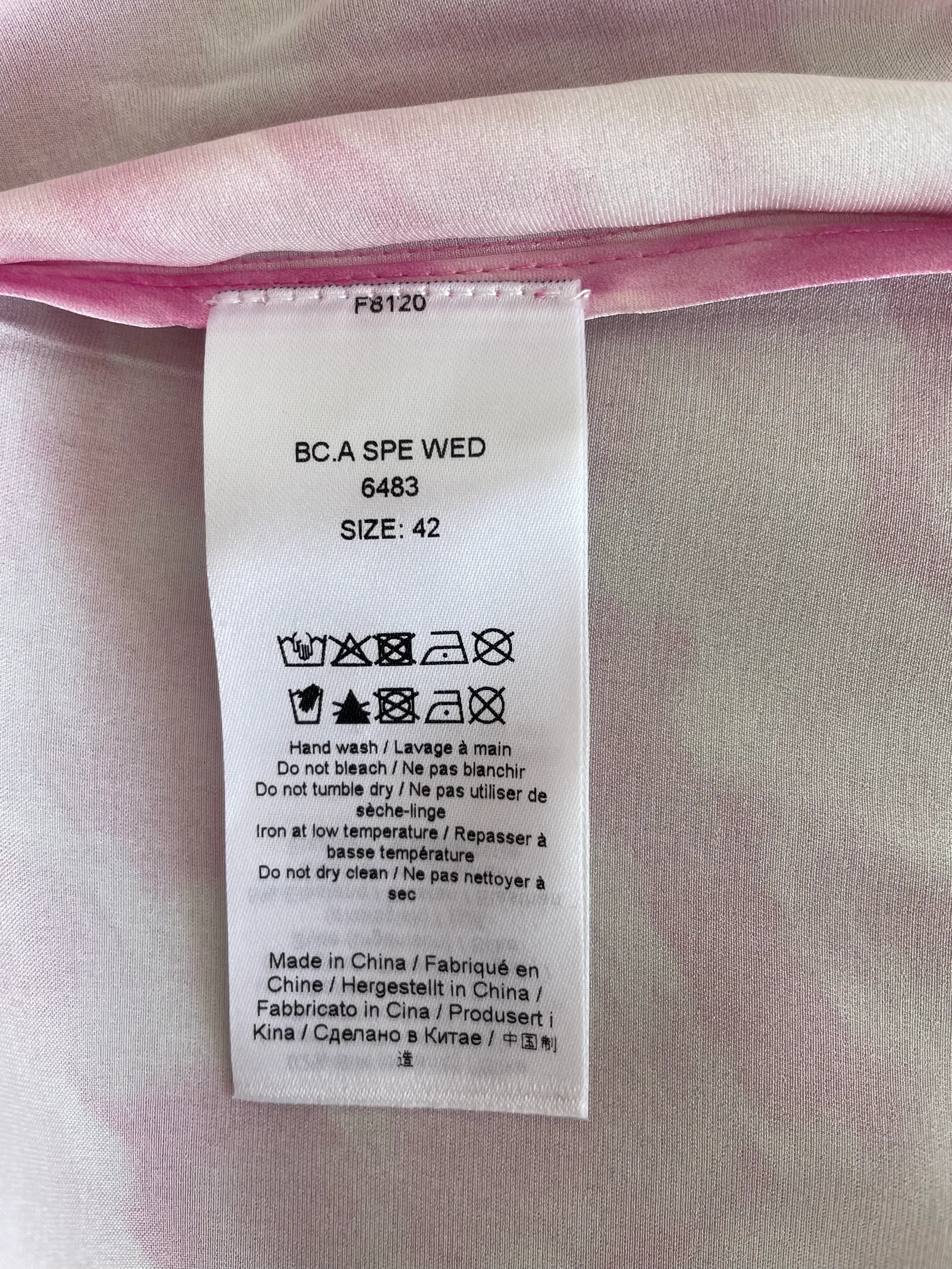 Ganni Tie-detailed Printed Silk-blend Satin Midi-sidenklänning NWT - Image 5