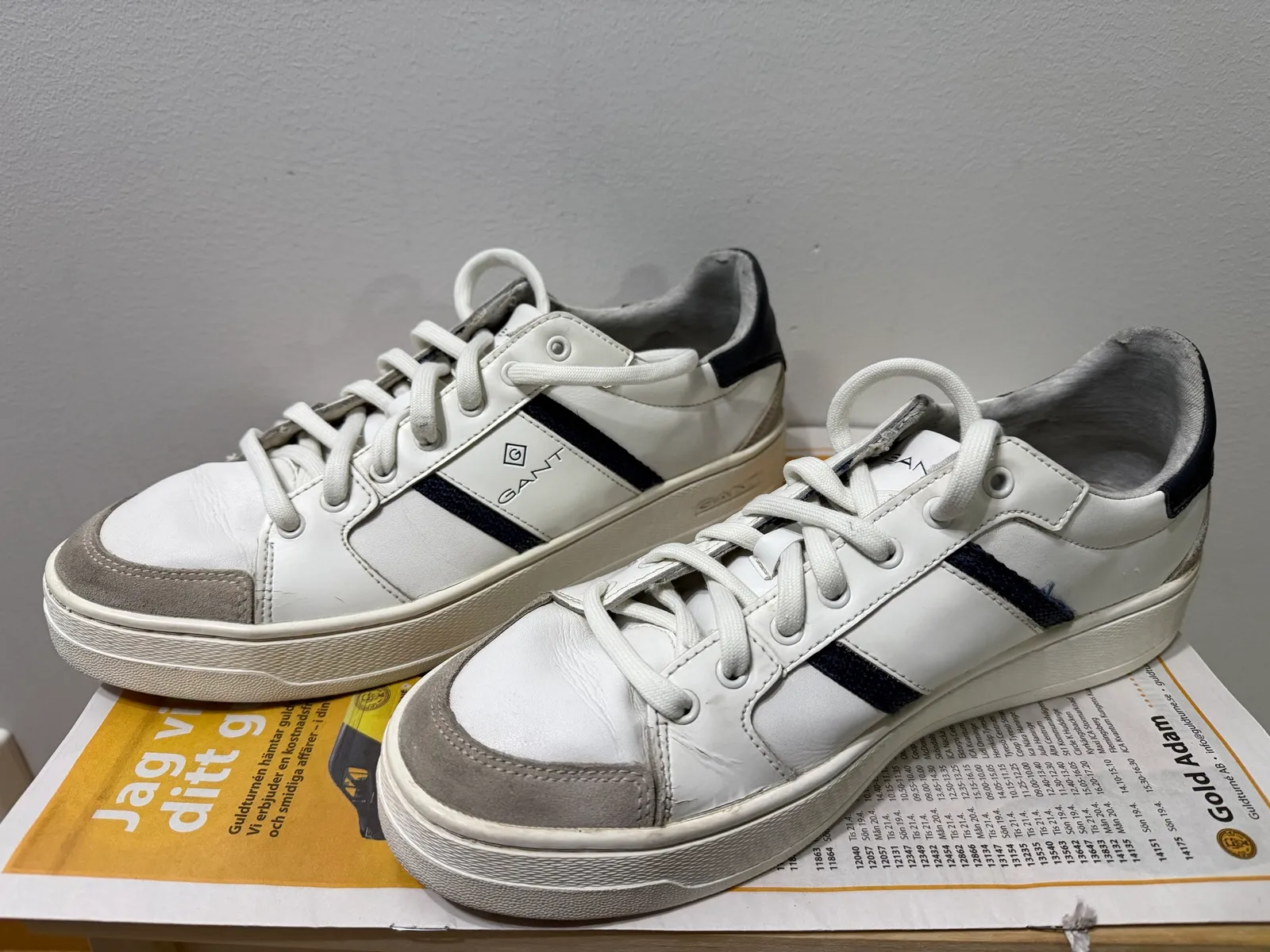 Gant-skinnsneakers - Image 4