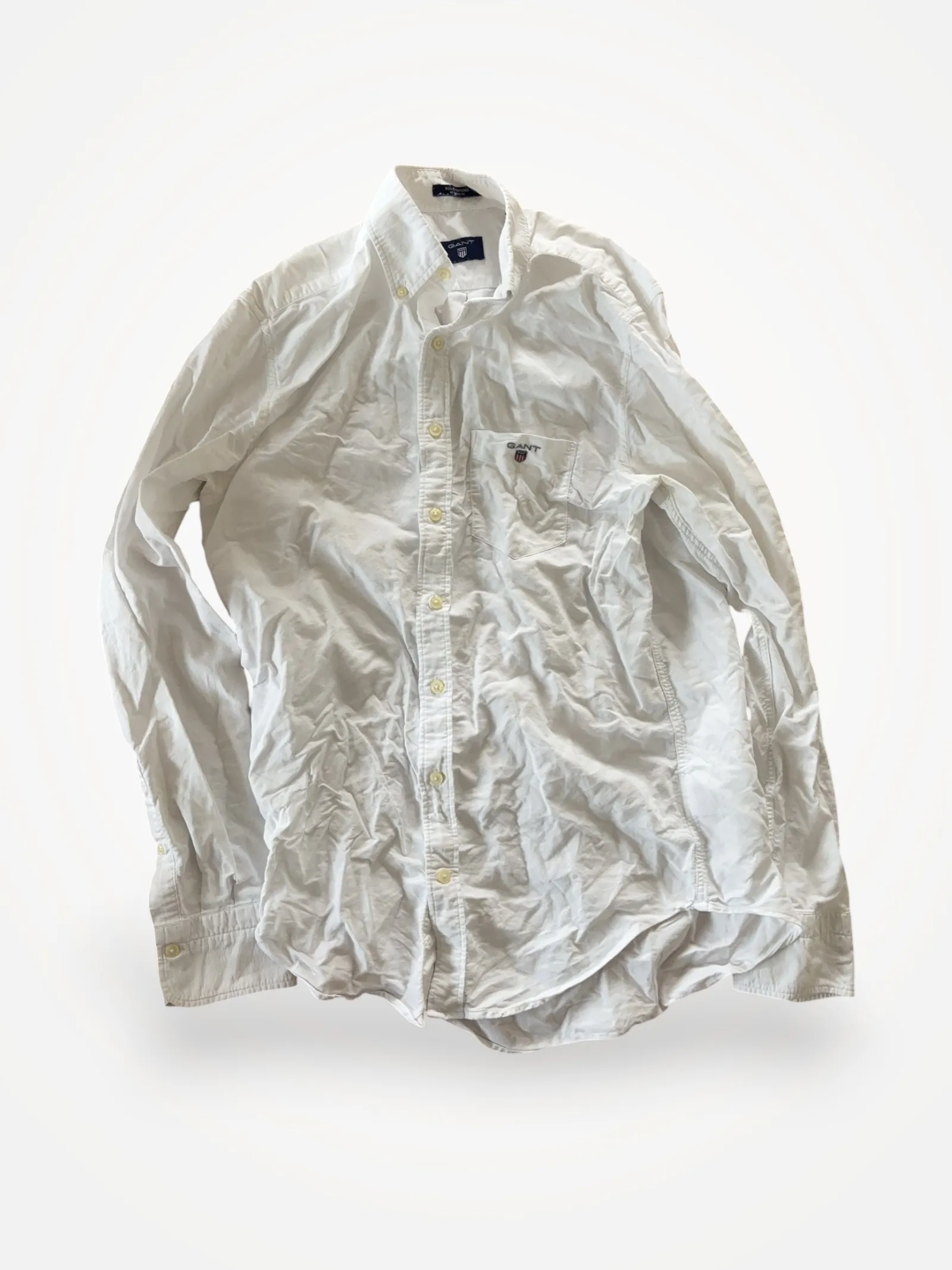 Gant Solid Oxford Regular Fit-skjorta