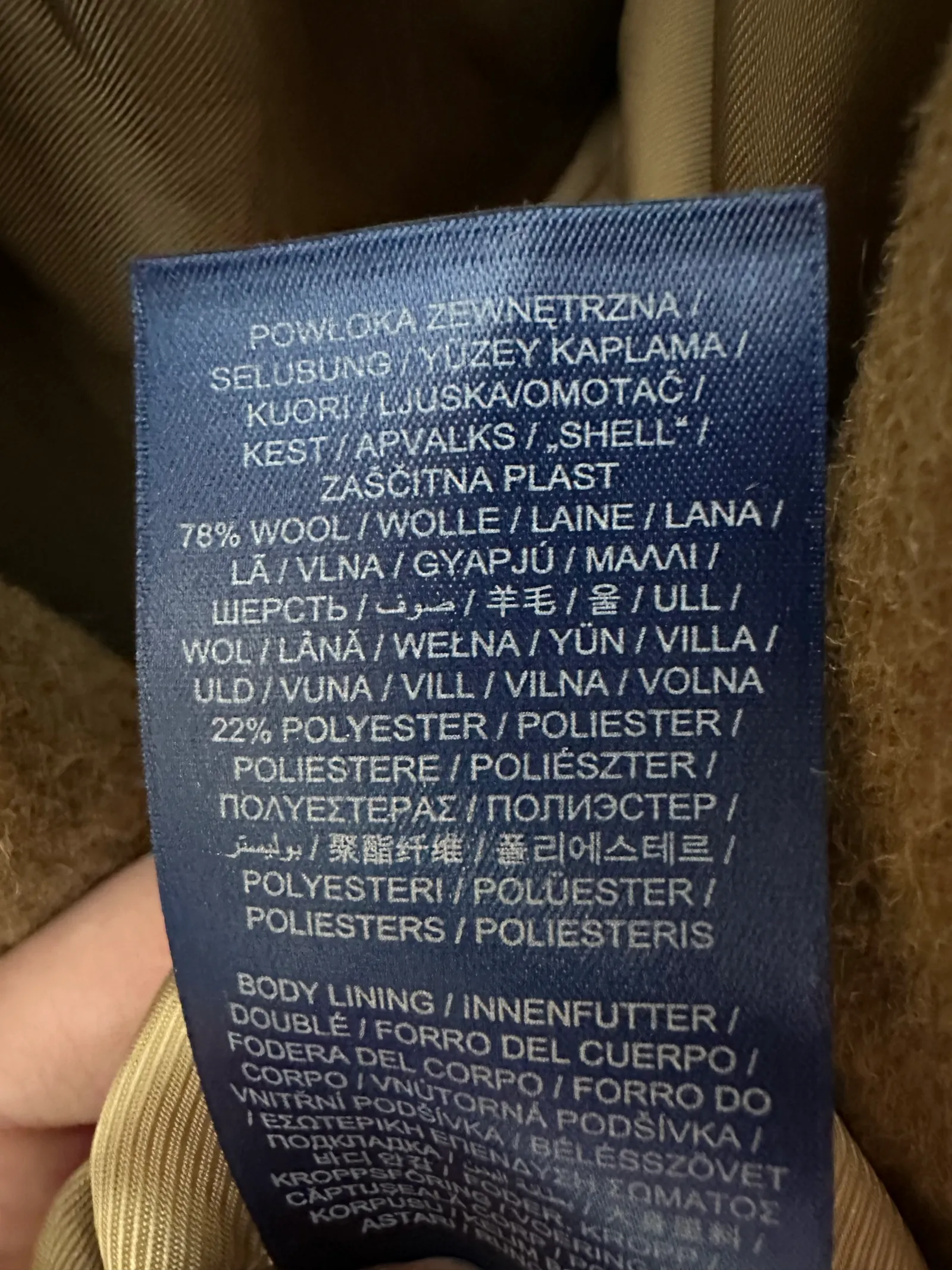 Gant The Oversized Wool Goat-ullkappa - Image 3