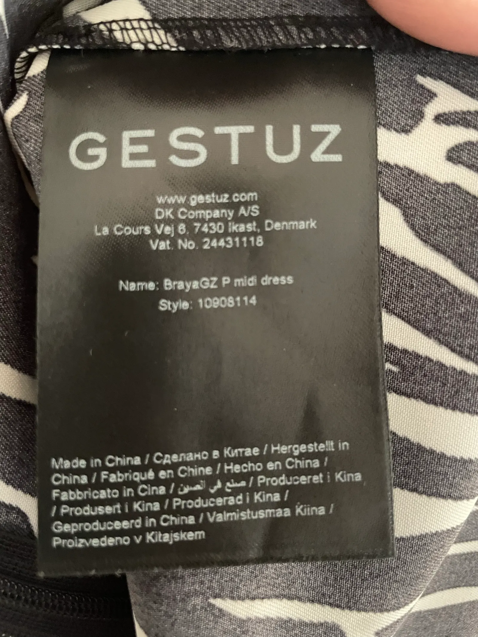 Gestuz Brayagz P Midi-klänning - Image 3