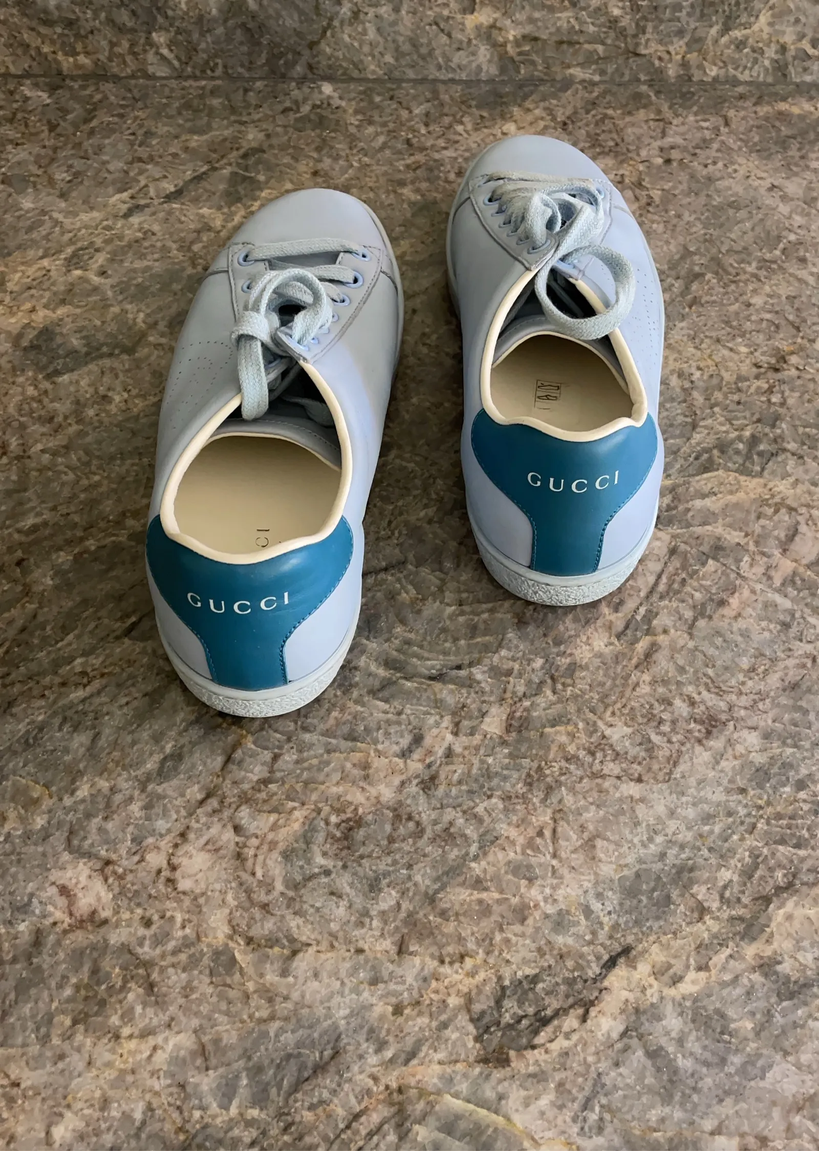 Gucci 598527 37 04k Ace-skinnsneakers - Image 3