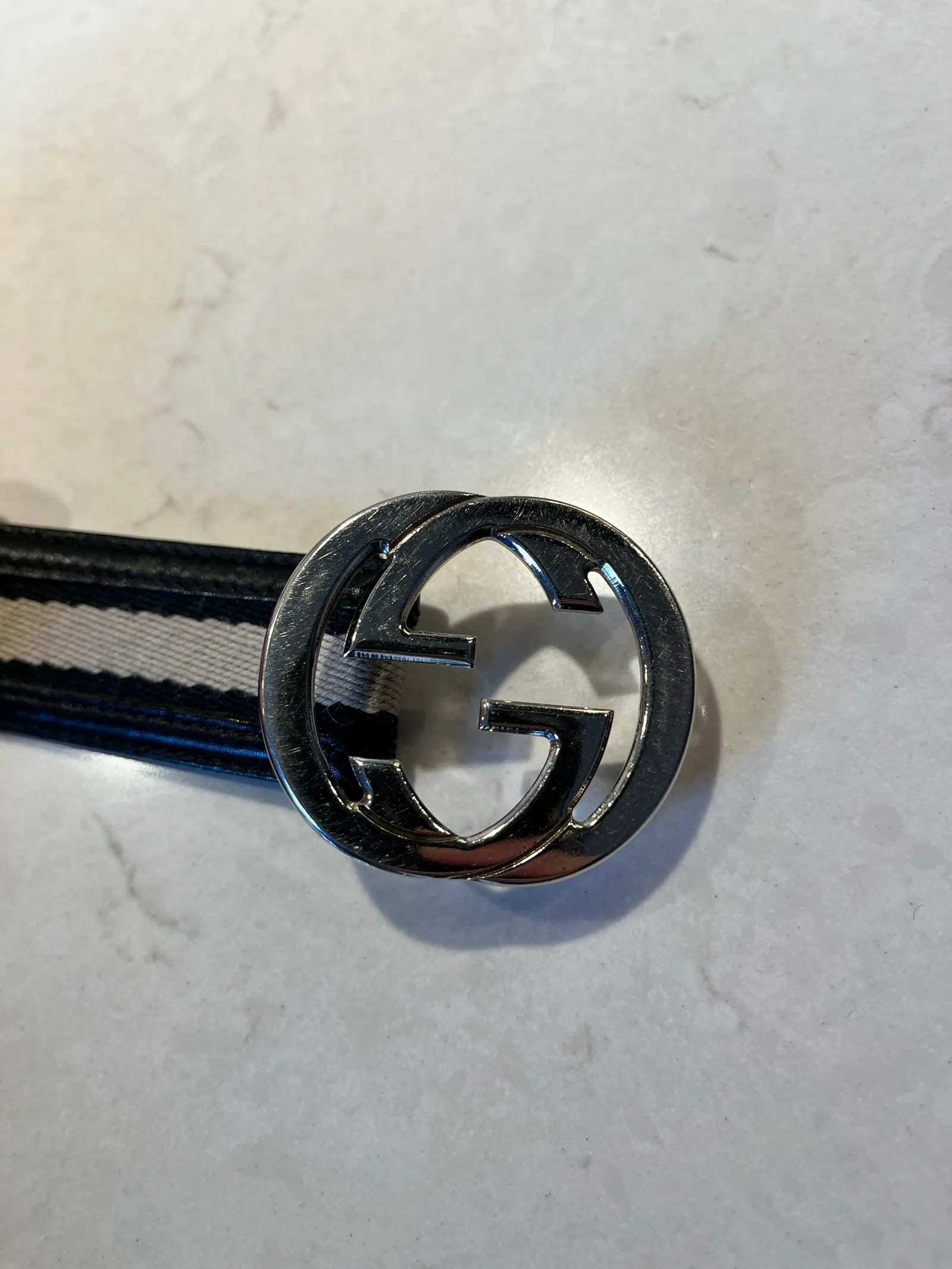 Gucci-skinnbälte - Image 6
